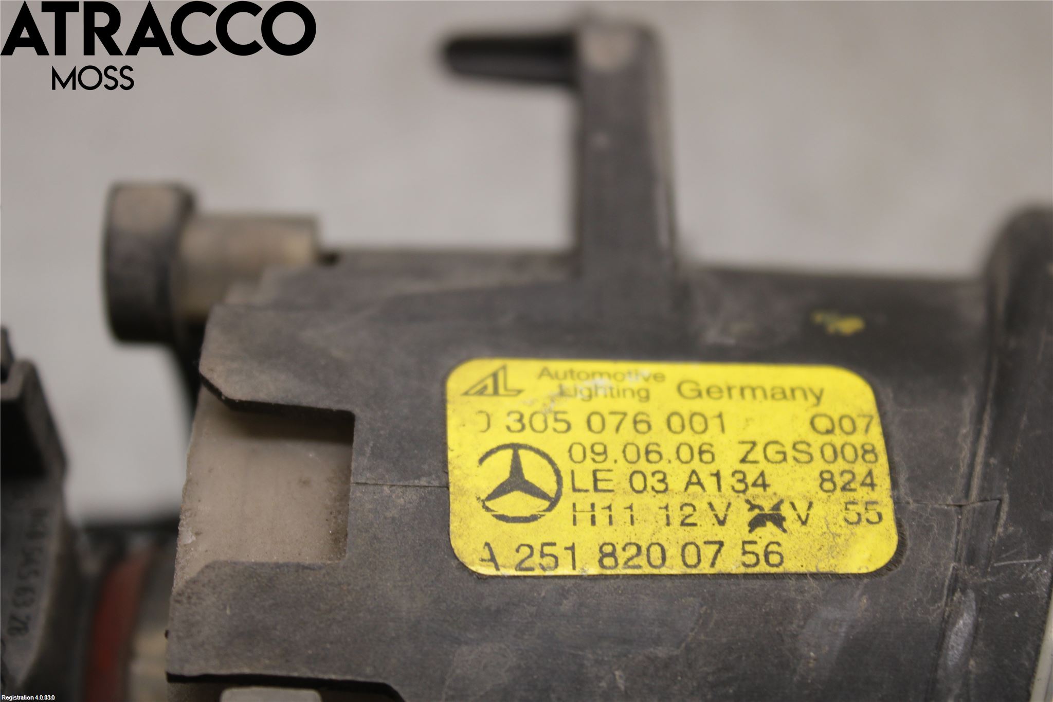 Mercedes-Benz MB B-KLASS (W245) 05-12 Frontlykt-Kurve-Tåkelys