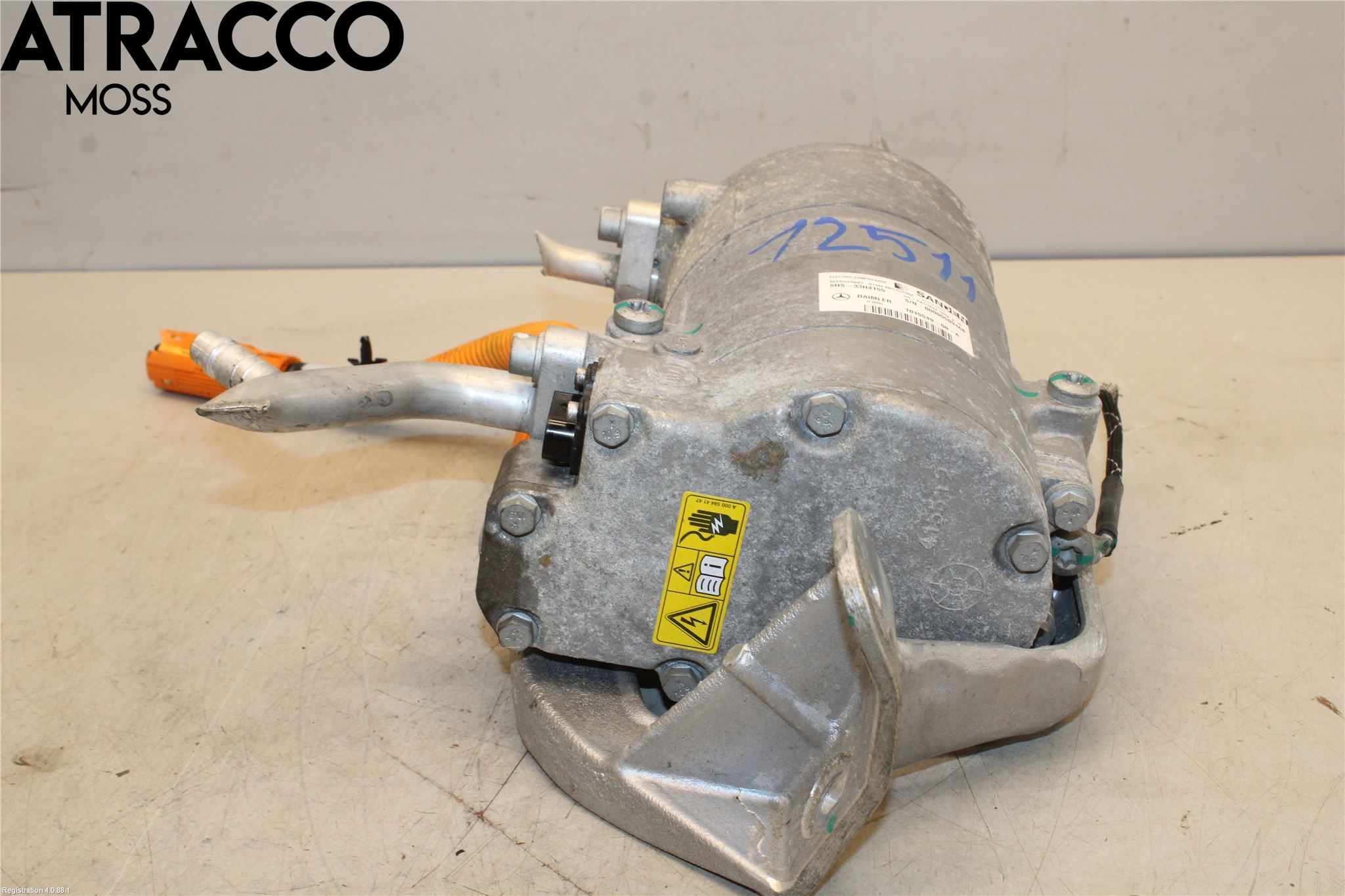 Mercedes-Benz MB B-KLASS (W246/W242) 12-19 Varme Ac Kompressor