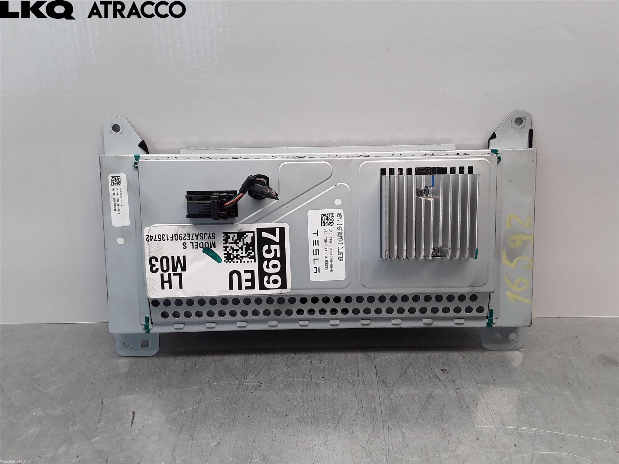 Tesla MODEL S 13- Multifunktionsdisplay