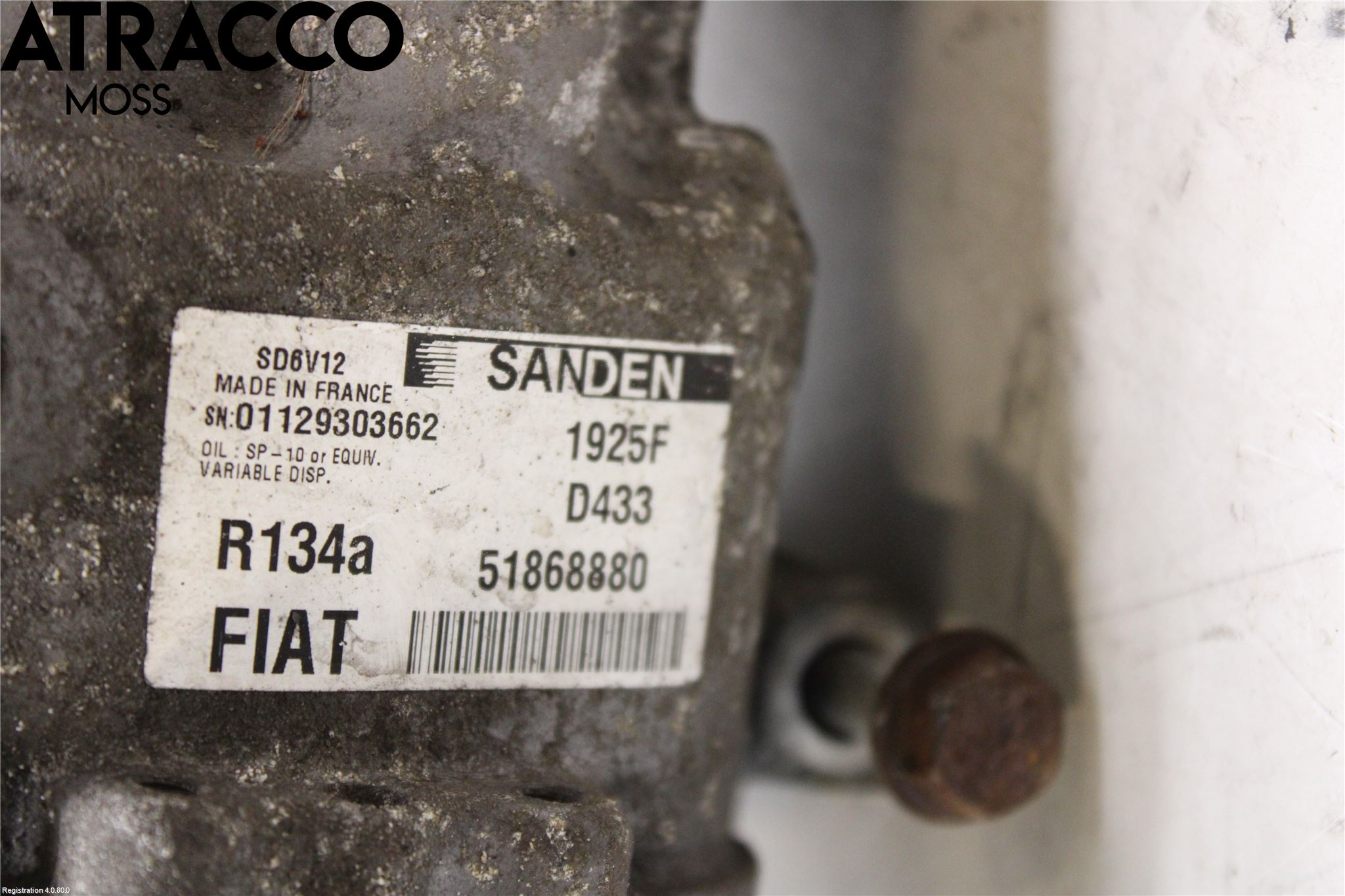 Fiat DOBLO CARGO Varme Ac Kompressor