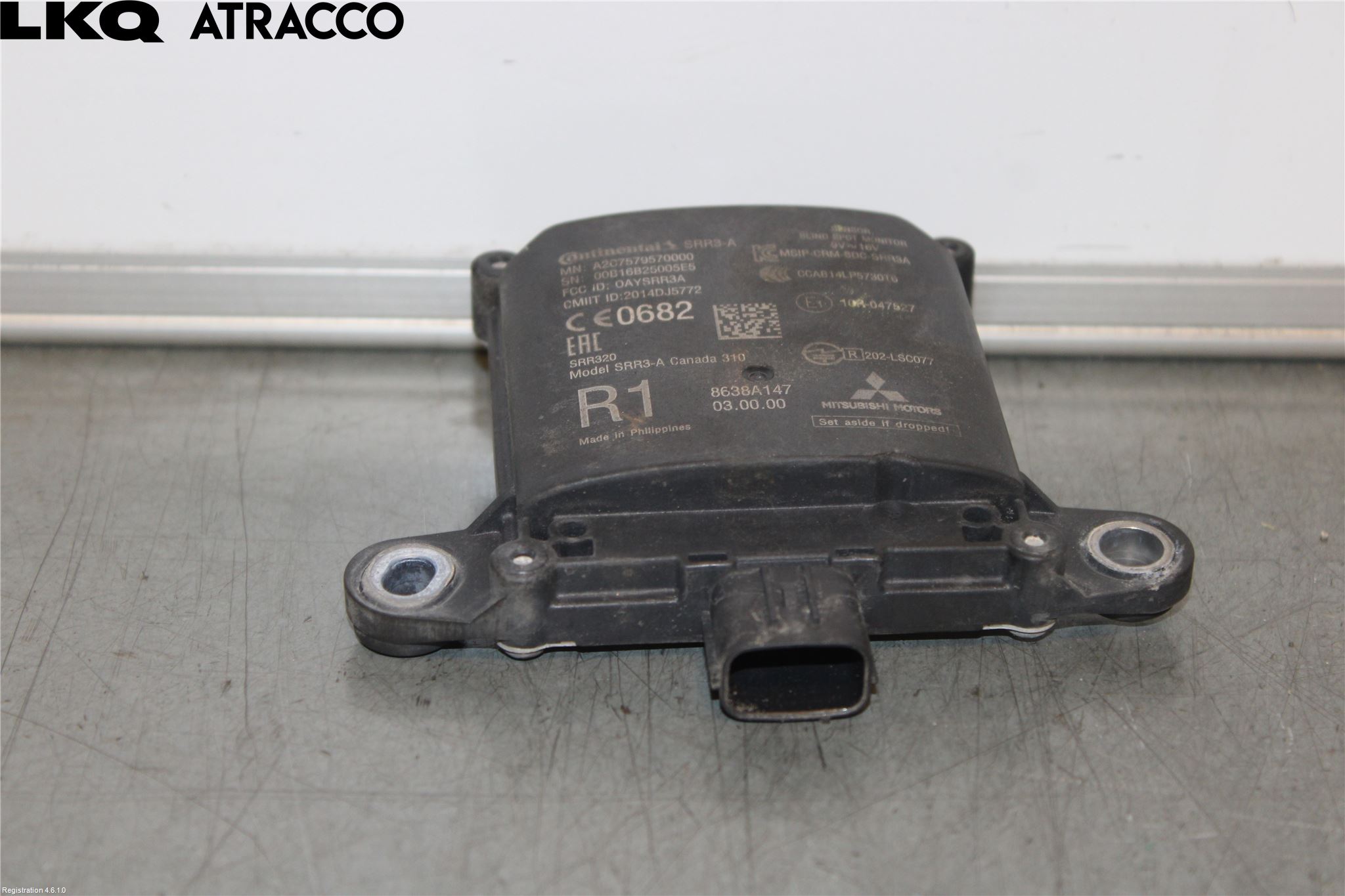 Mitsubishi OUTLANDER 13-21 Sensor Kollisjonsbeskyttelse