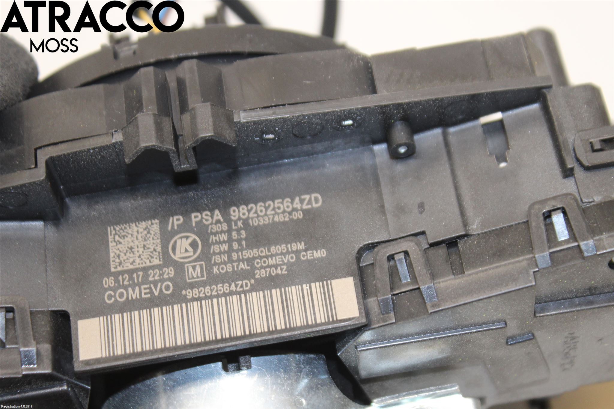 Toyota PROACE II 16- Bryter Ratt Kombi H Og V