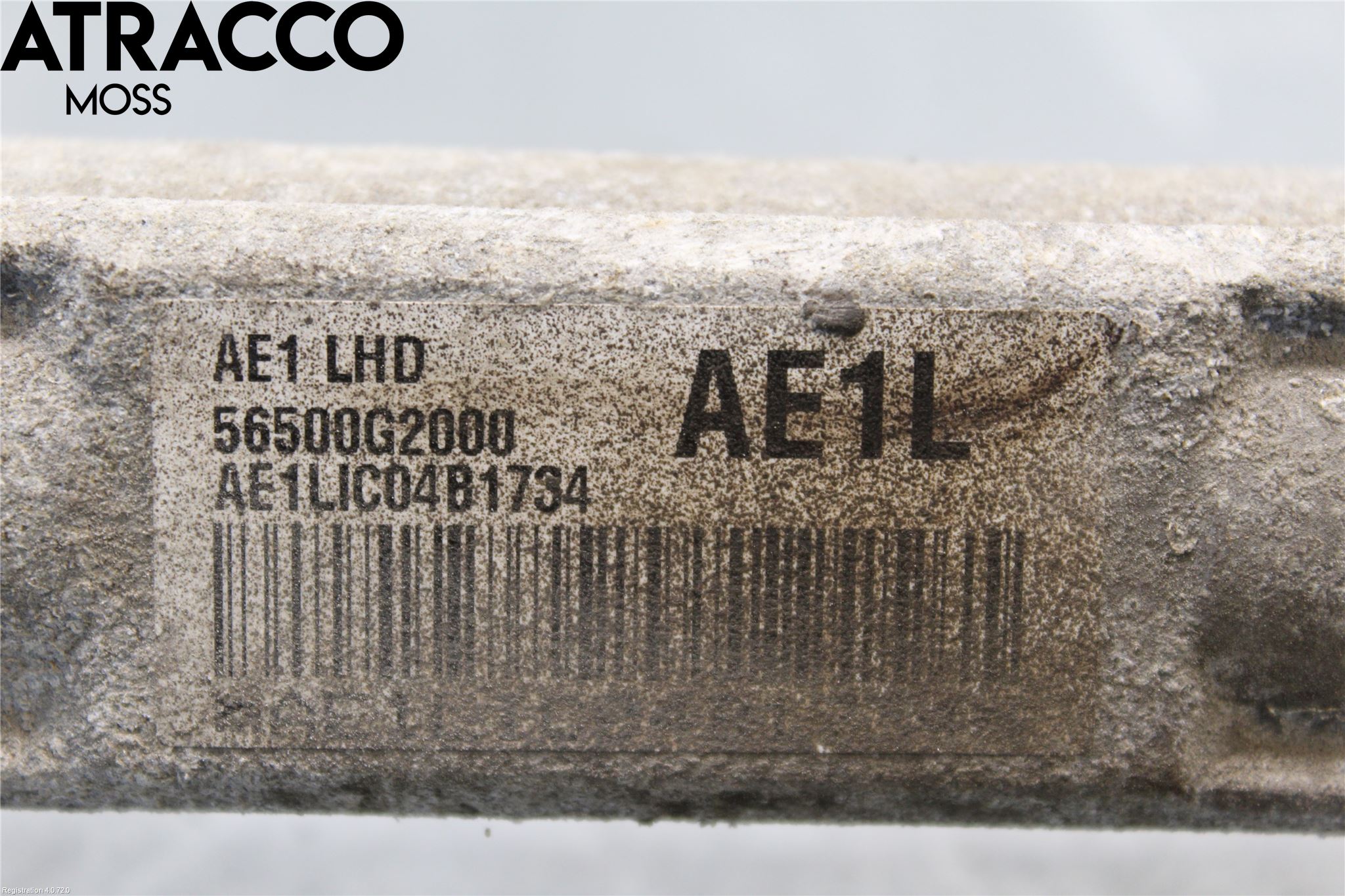 Hyundai IONIQ AE 17-22 Servo Snekke - Tannstang