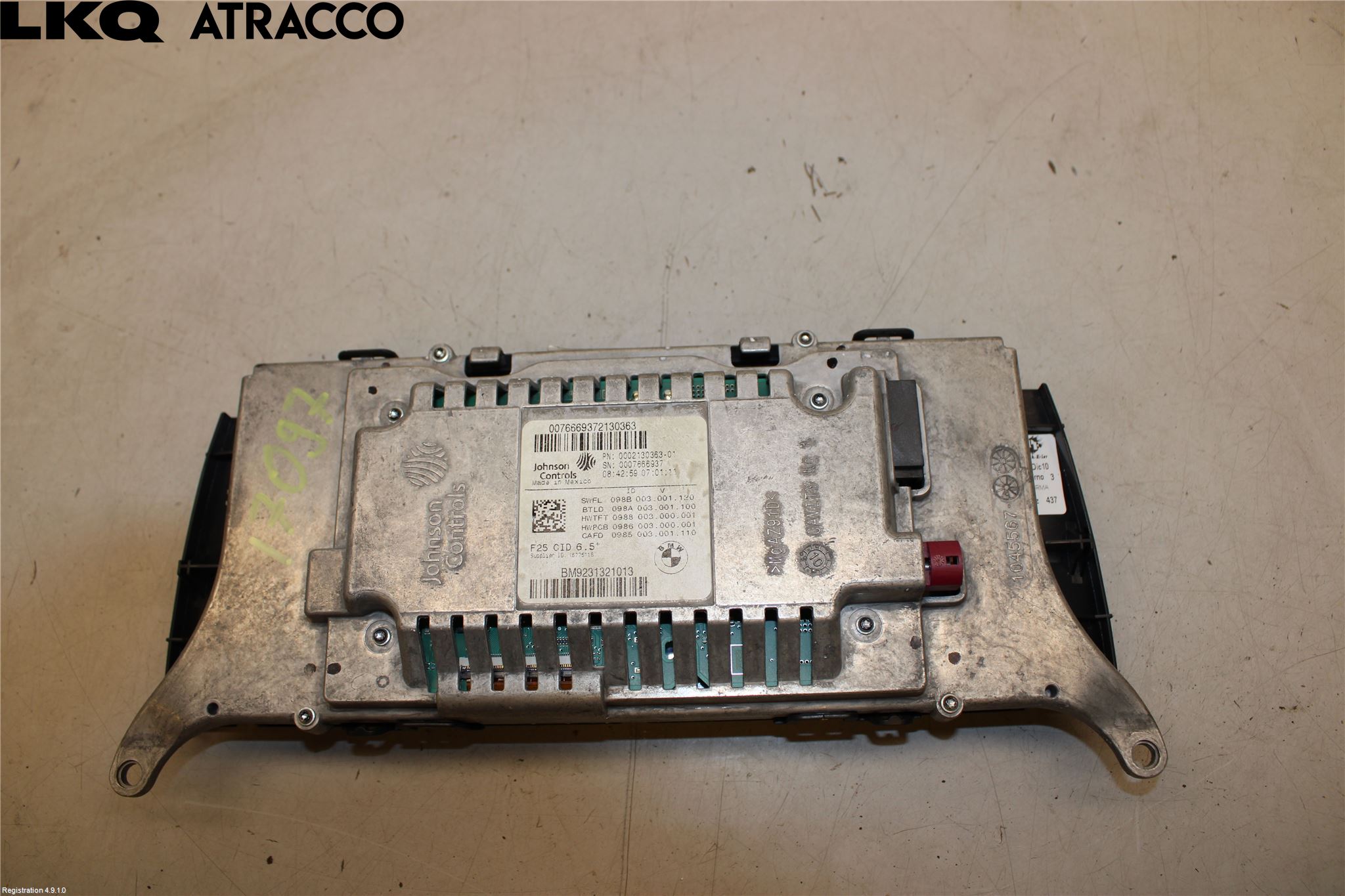 BMW X3 F25 10-17 Multifunktionsdisplay