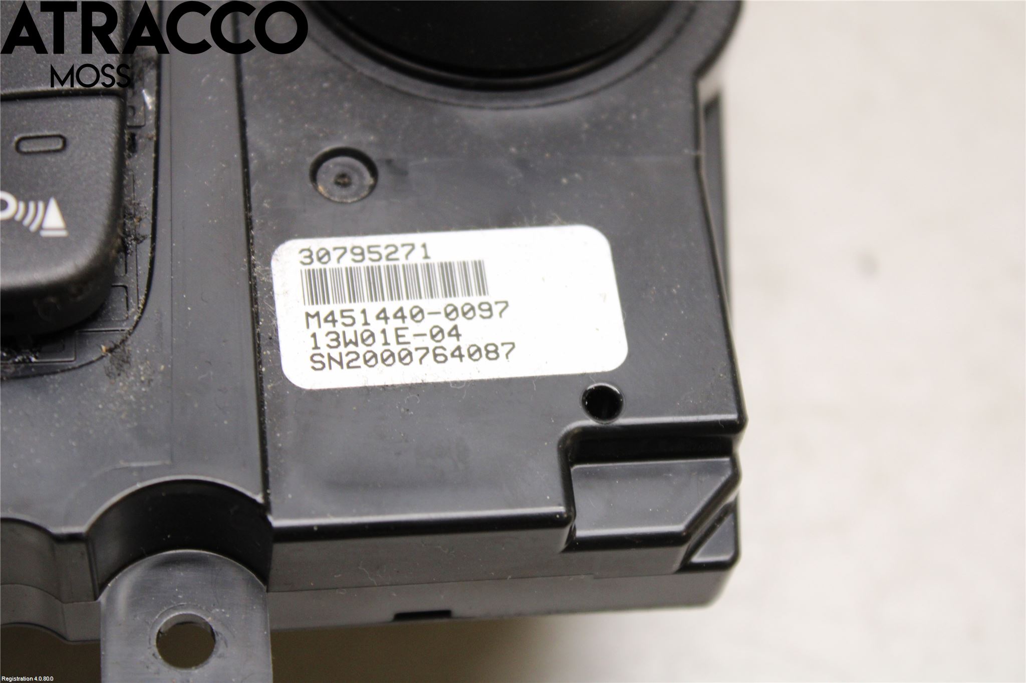 Volvo V70 08-13 Varme Ac Betjening-Display