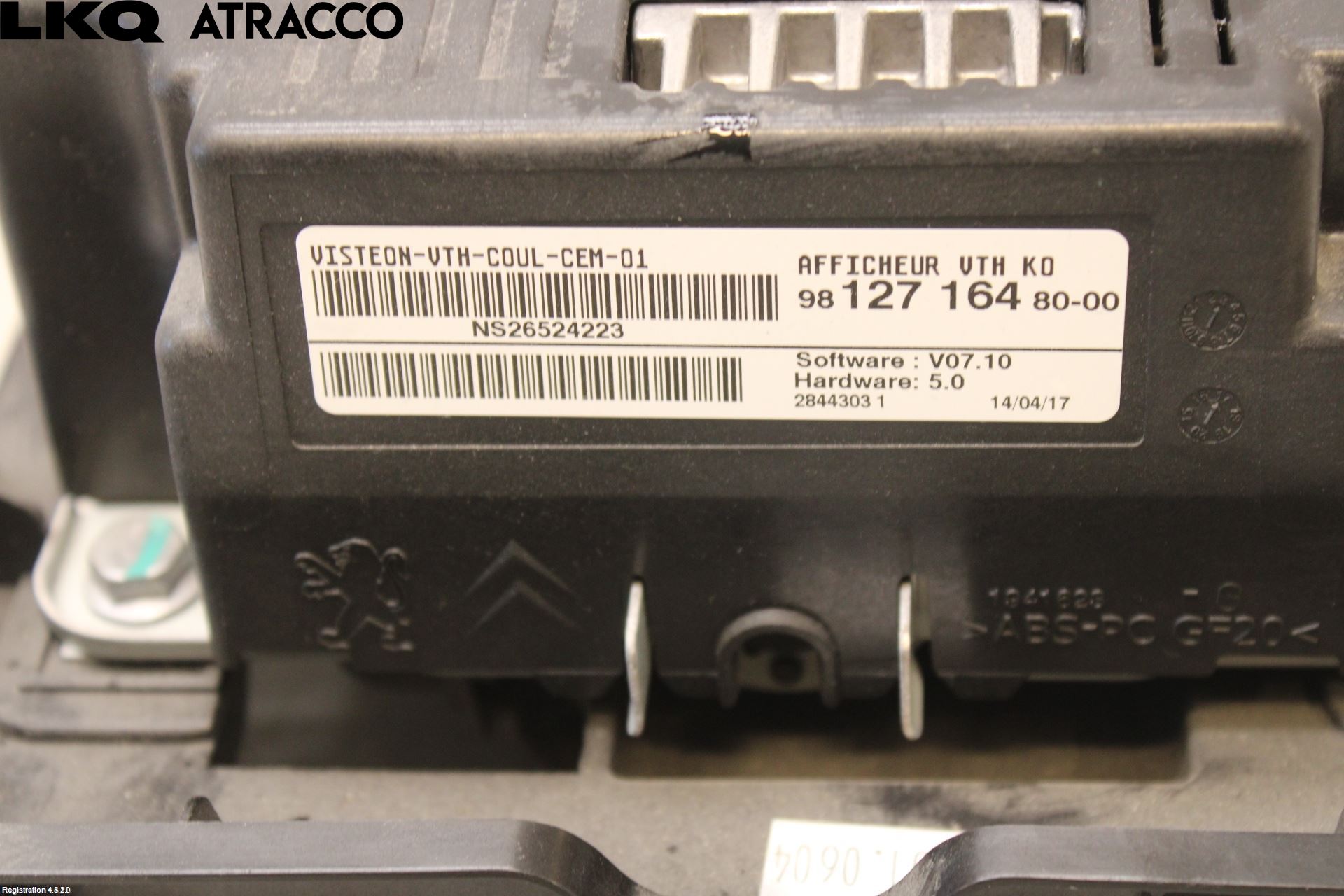 Toyota PROACE II 16- Instr Skjerm Dvd-Gps-Ac-Tlf