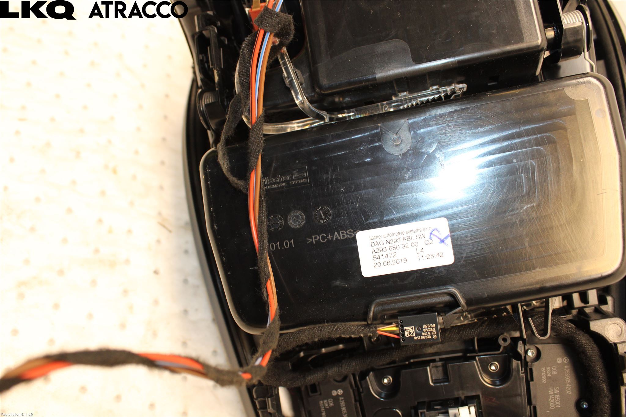 Mercedes-Benz MB EQC (N293) 20- Varme Ac Betjening-Display