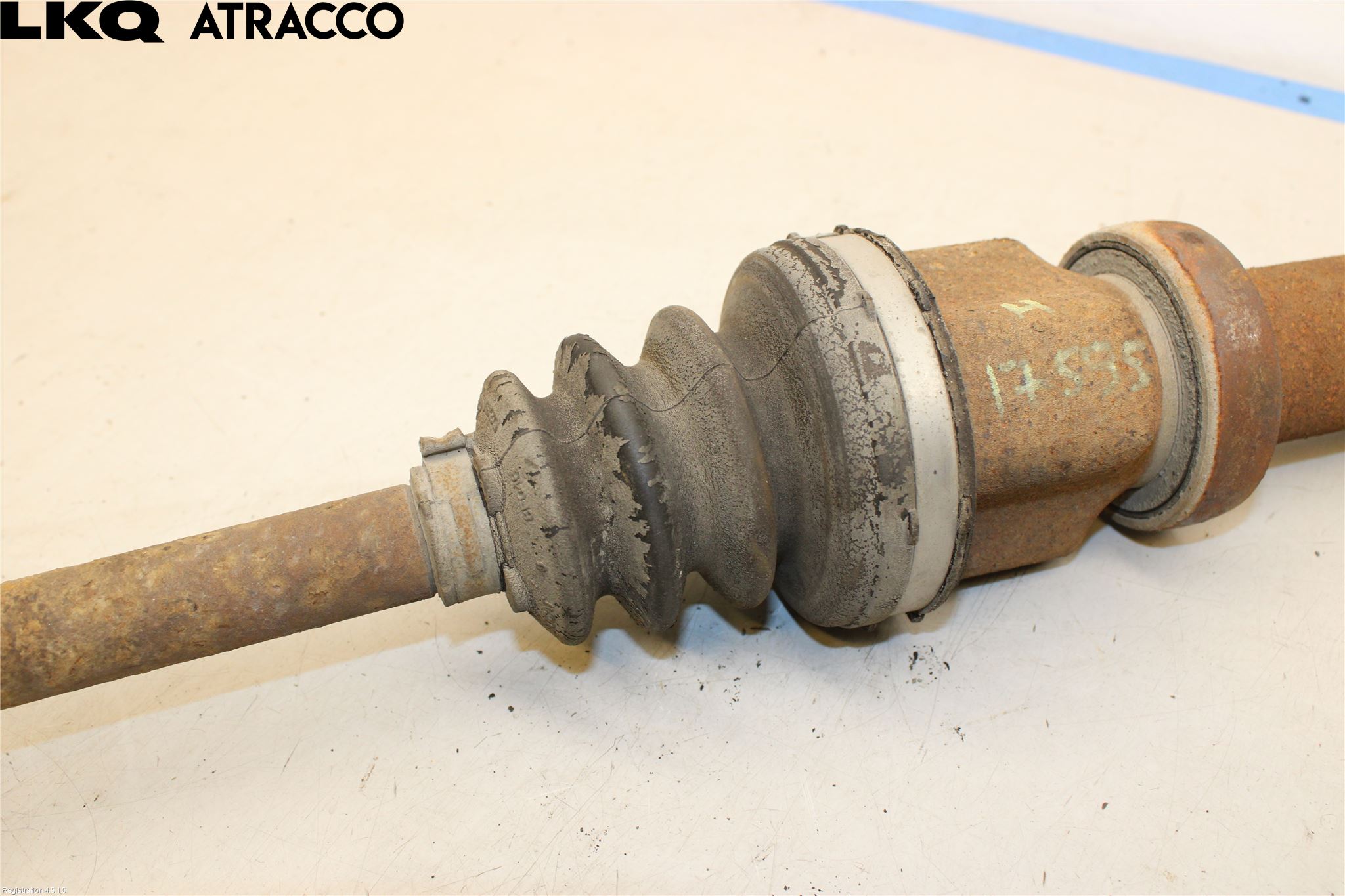 Ford FIESTA 09-12 Drivaksel Bak Kompl Høyre