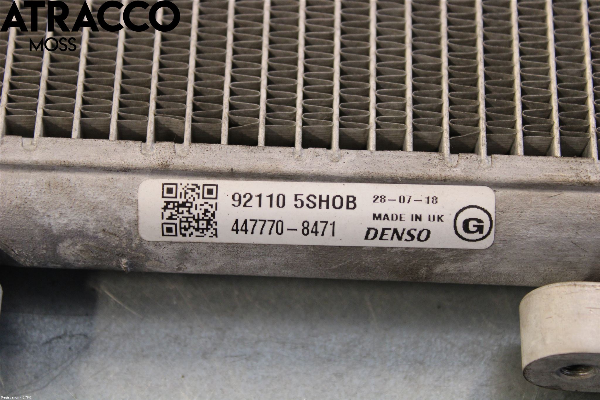 Nissan LEAF 18- Varme Ac Kondenser-Kjøler