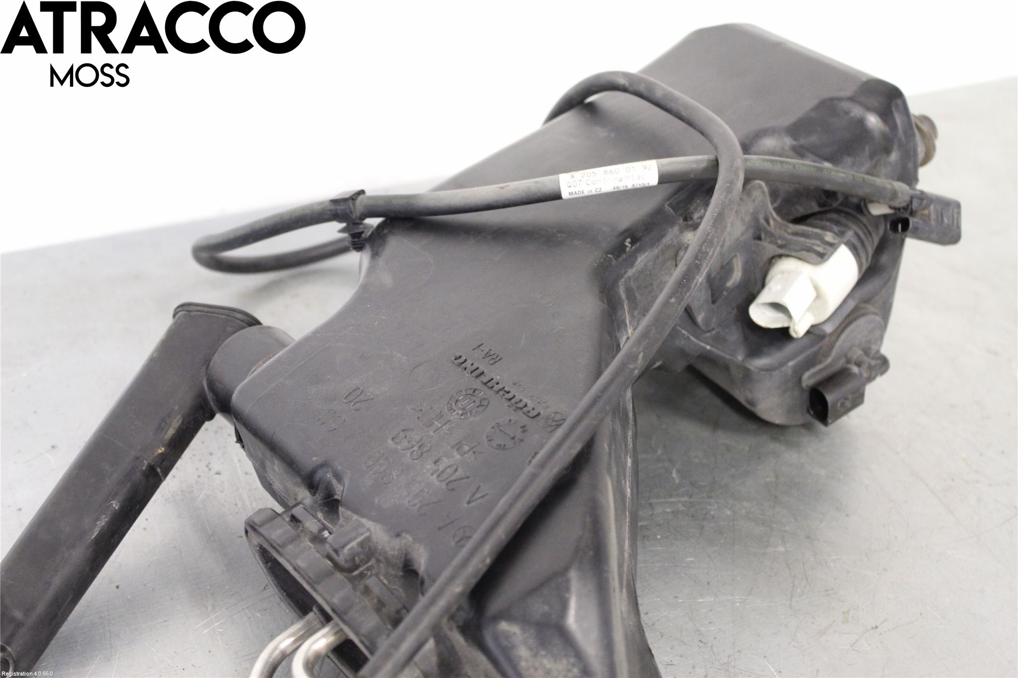 Mercedes-Benz MB C-KLASS (W205) 14-21 Spylerbeholder Frontrute