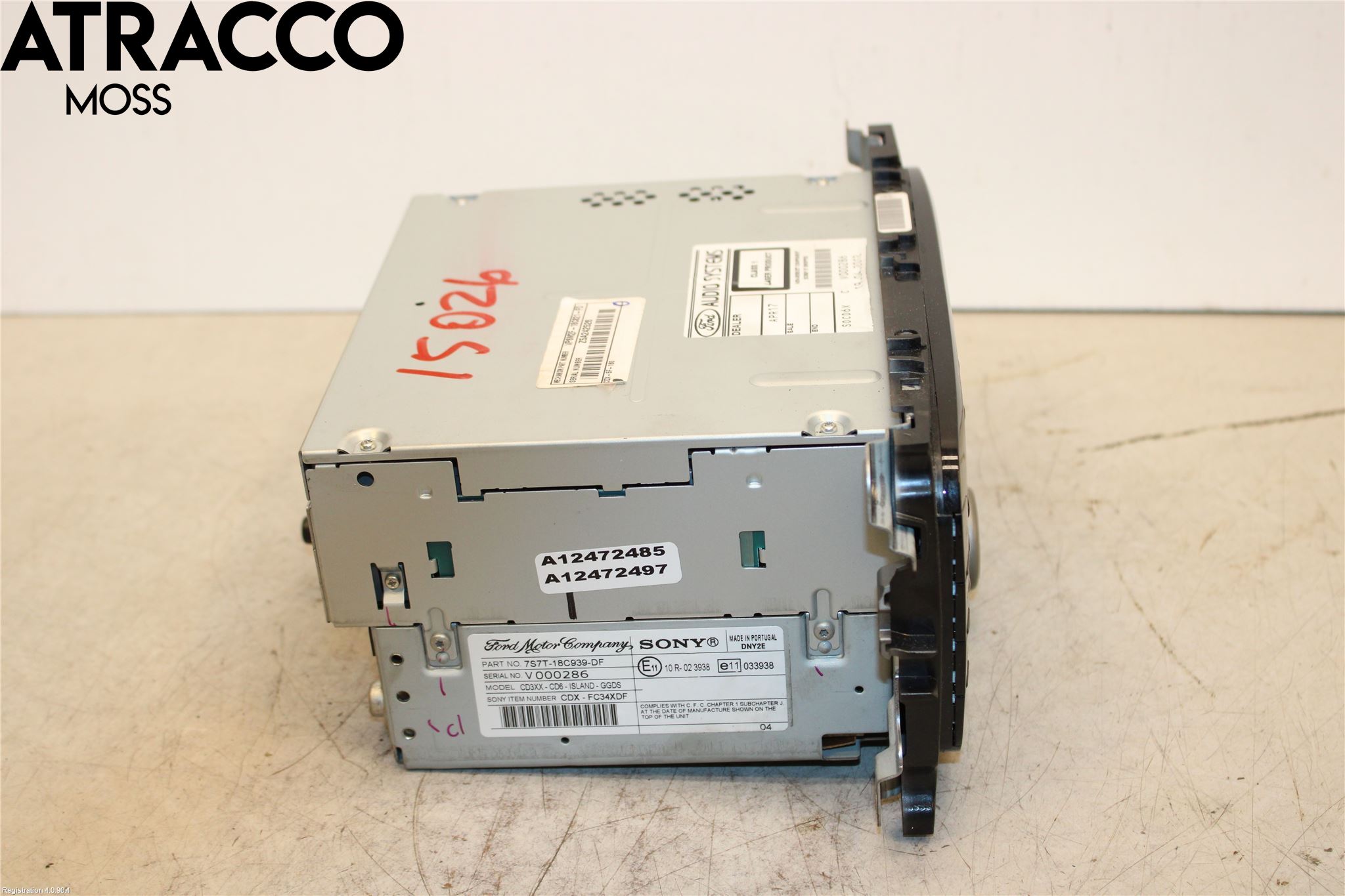 Ford MONDEO 07-15 Stereo Radio Med Cd