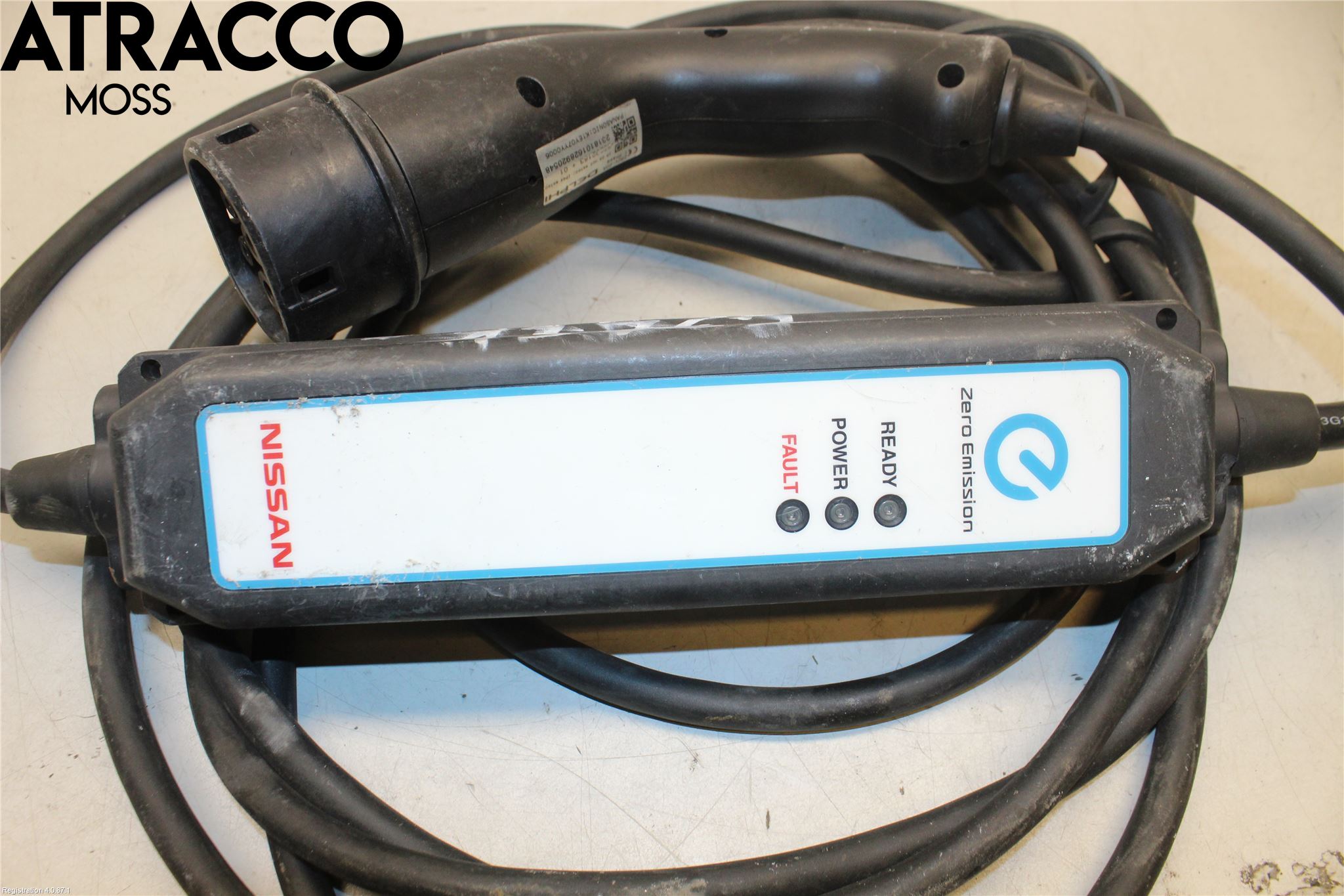 Nissan LEAF 18- Laddkabel Elbil