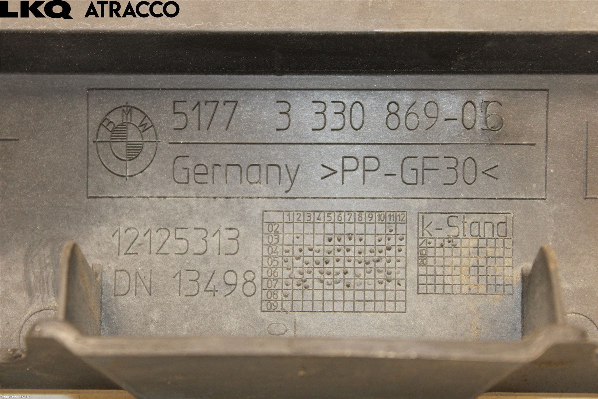 BMW X3 E83 03-10 Kanalskjørt Venstre