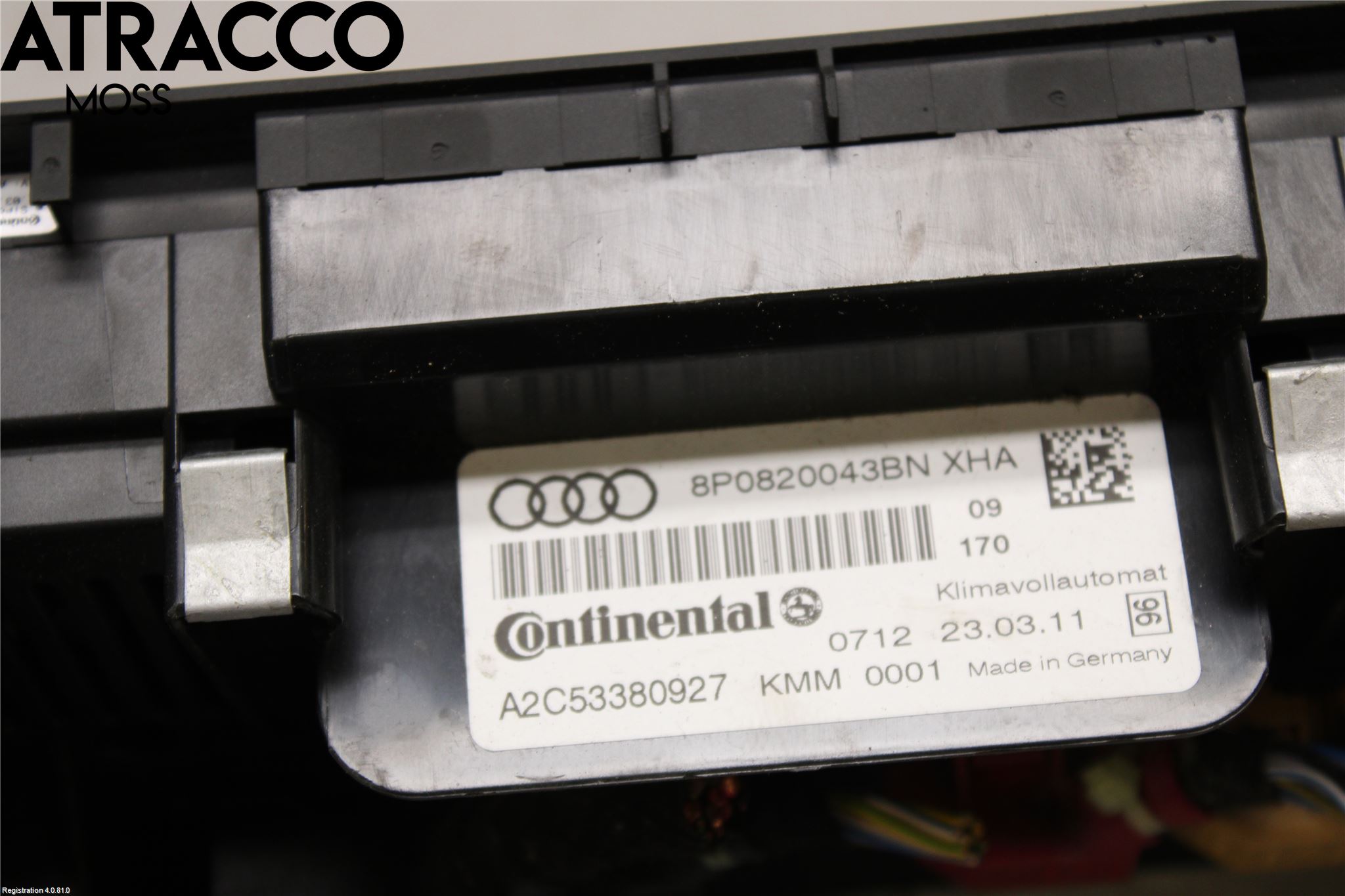 Audi A3/S3 05-13 Varme Ac Betjening-Display