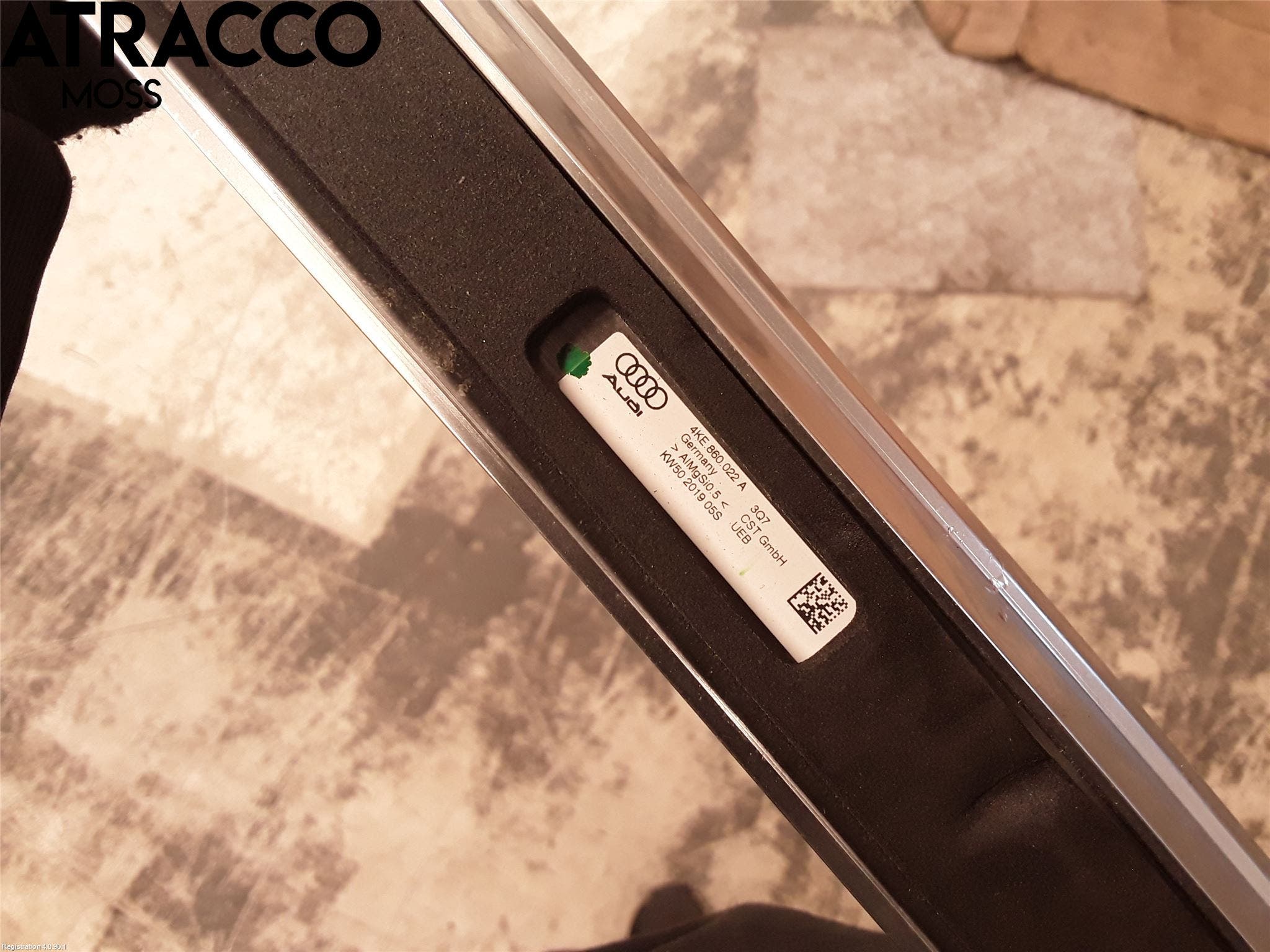 Audi E-TRON, S GE 19- Takrails - Stativ