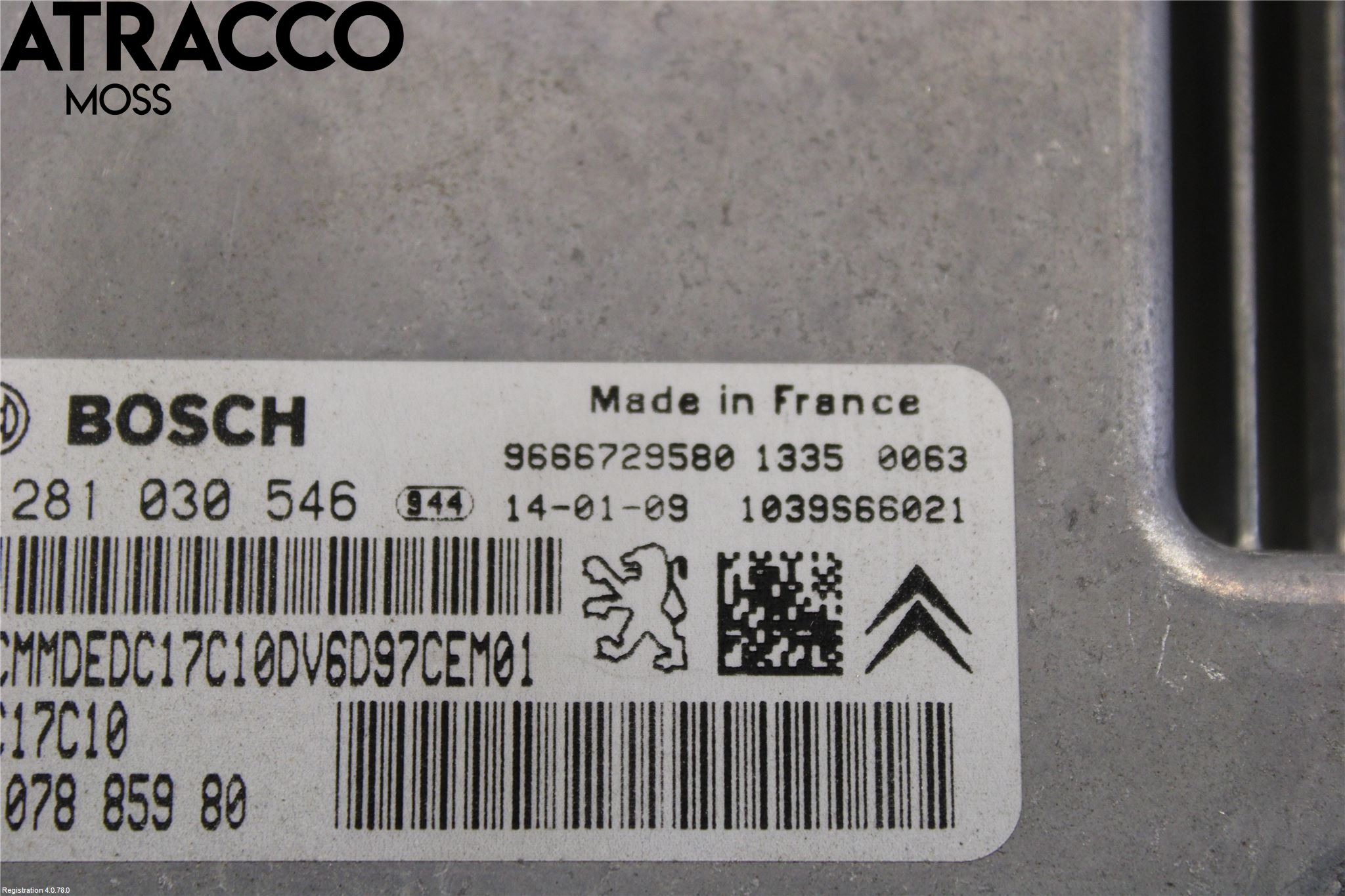 Citroen BERLINGO 08-18 Styreenhet Innsprøytning