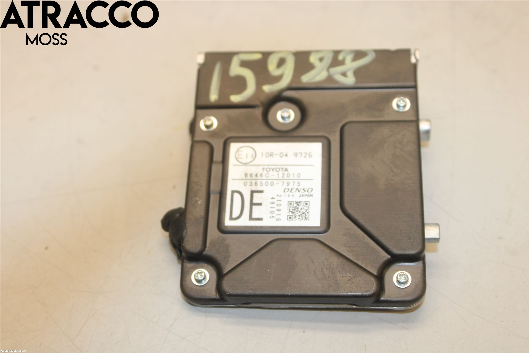 Toyota COROLLA 19- Parkeringshjelp Kamera