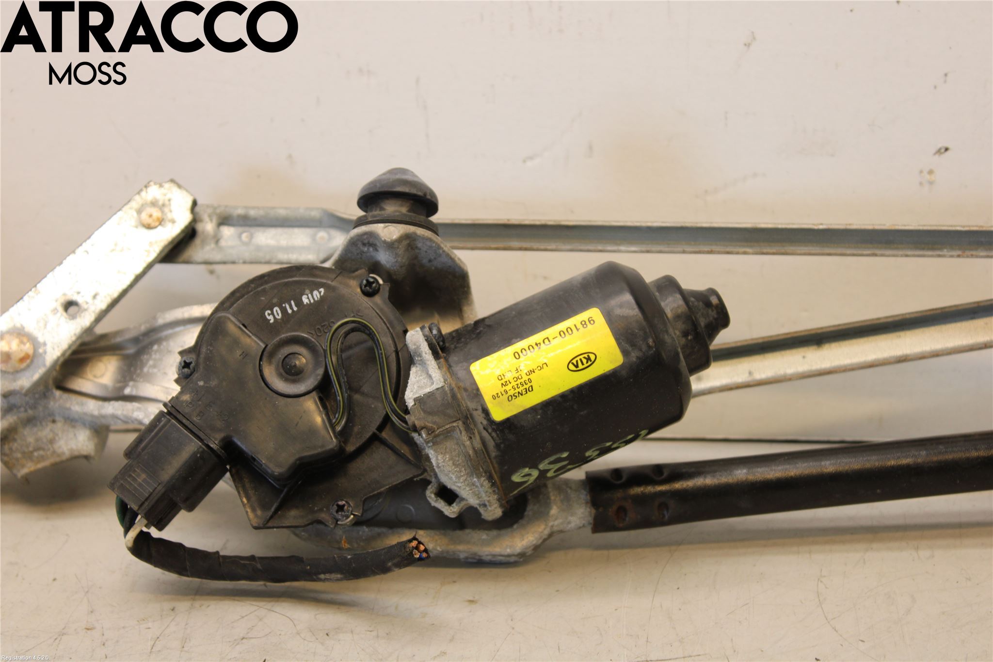 Kia OPTIMA 16-20 Viskermotor Frontrute