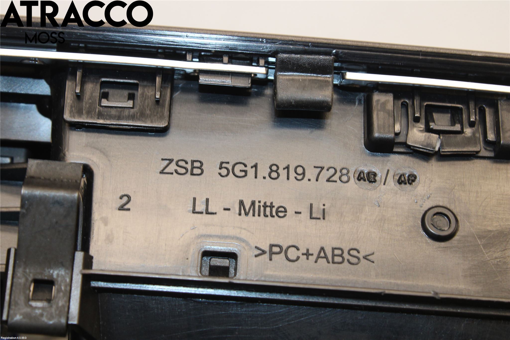 Volkswagen VW GOLF PLUS/CROSS GOLF 04-14 Dashbord Kanal - Dyse