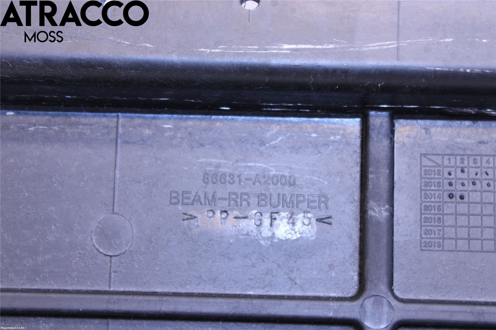 Kia CEED 12-18 Støtfanger Bak Bjelke