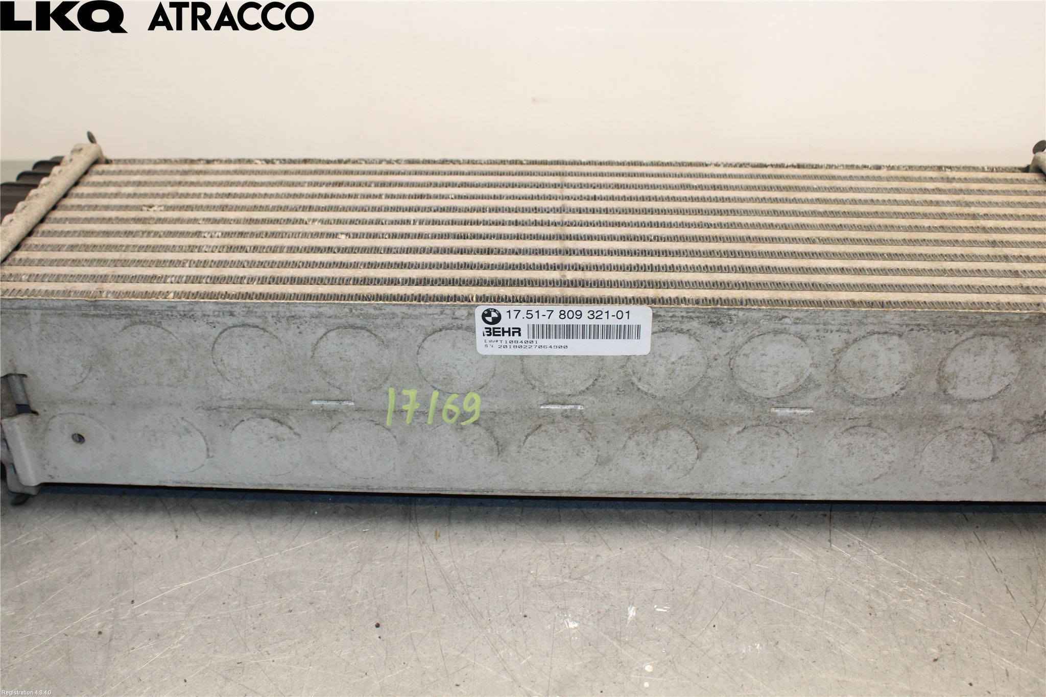 BMW X5 F15 13-18 Intercooler Radiator