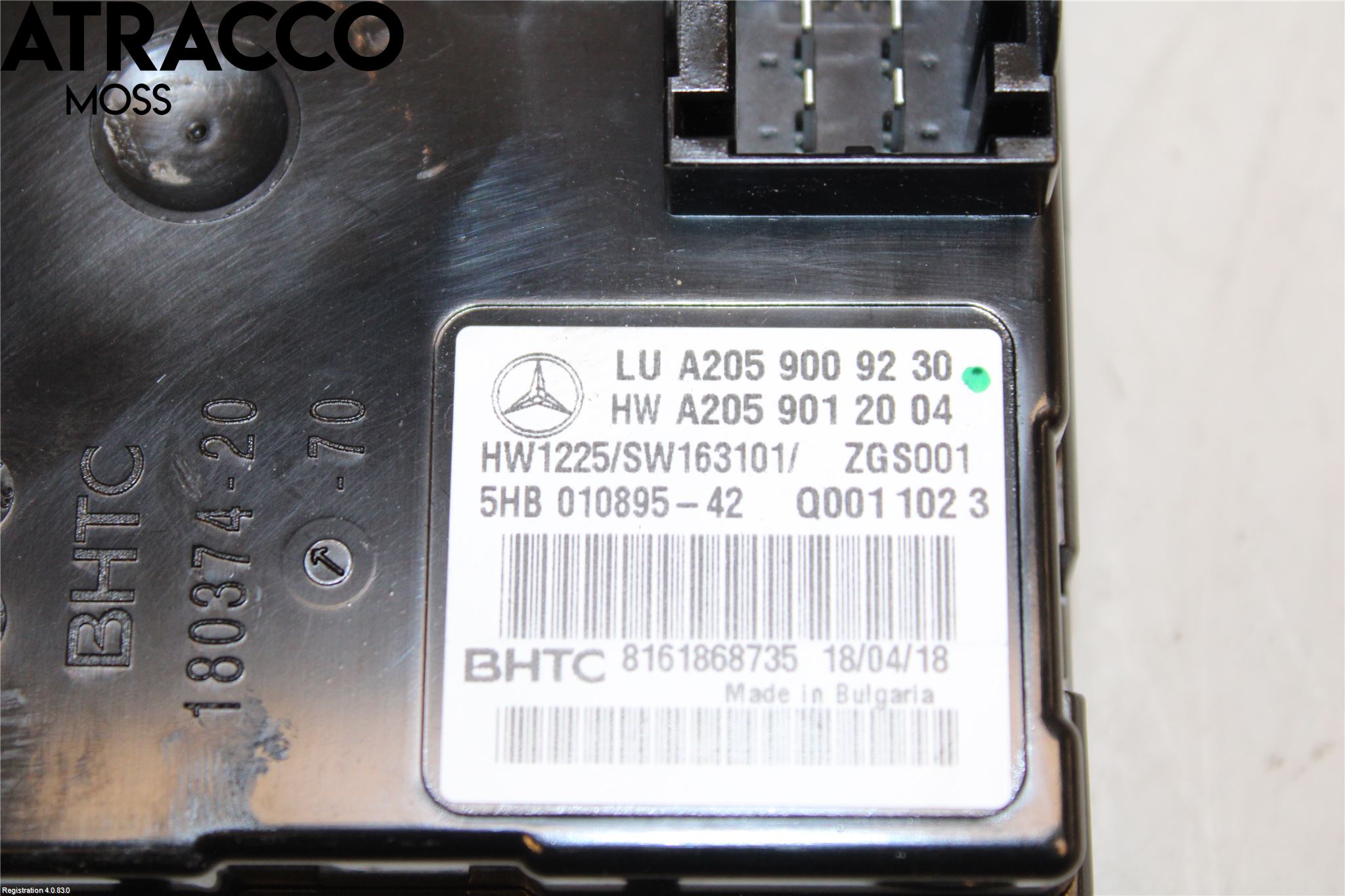 Mercedes-Benz MB GLC-KLASS (X253/C253) 15-22 Styreenhet Klima