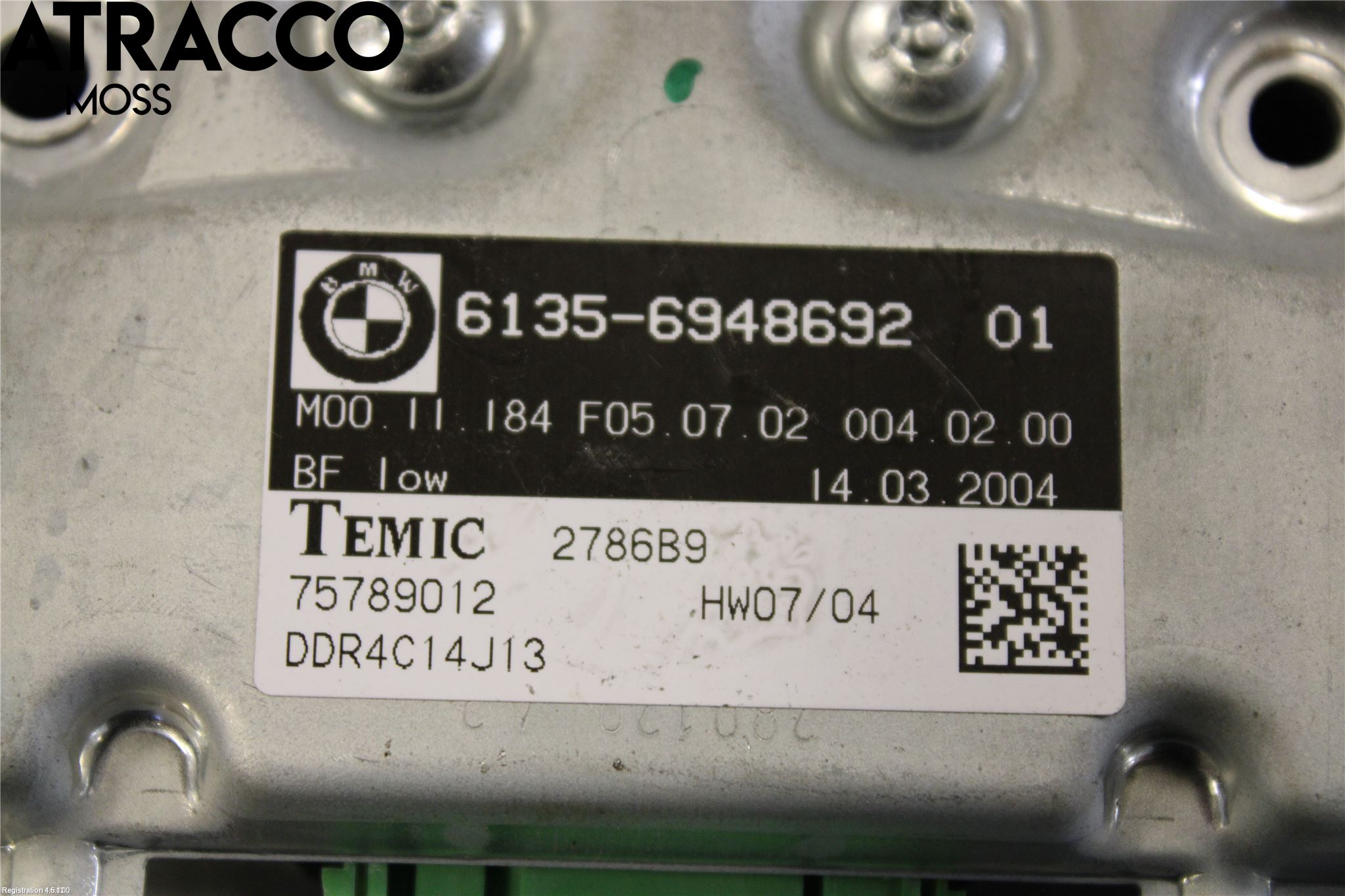 BMW 5 E60/61 Sed/Tou 02-10 Styreenhet Dør