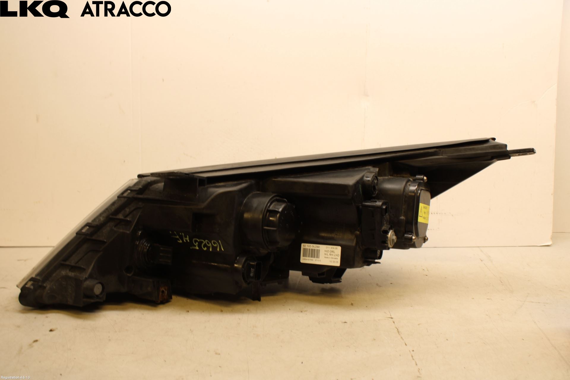 Kia SPORTAGE (SL) 11-15 Frontlykt Høyre