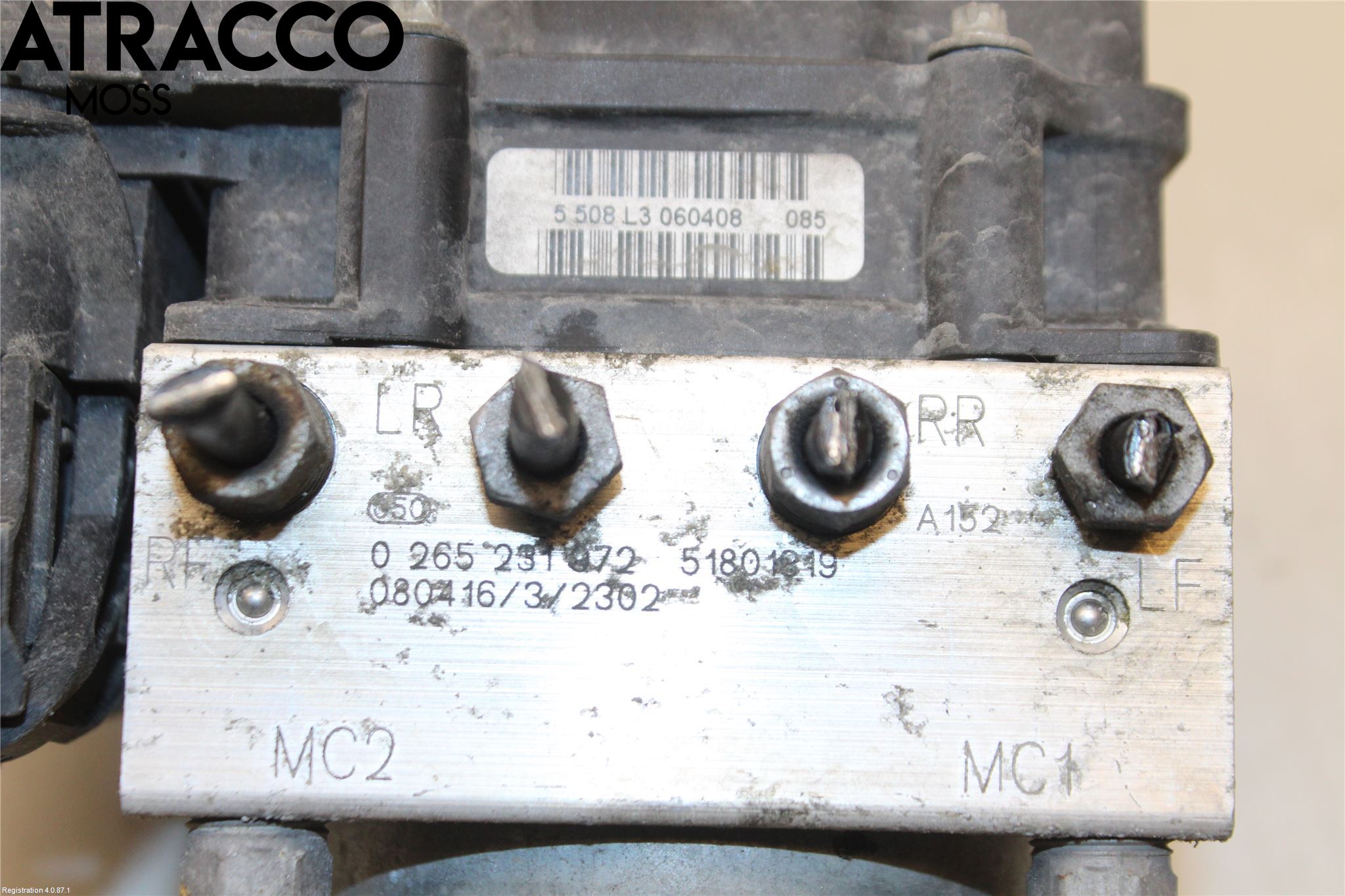 Fiat 500 07- Abs Hydraulikkaggregat