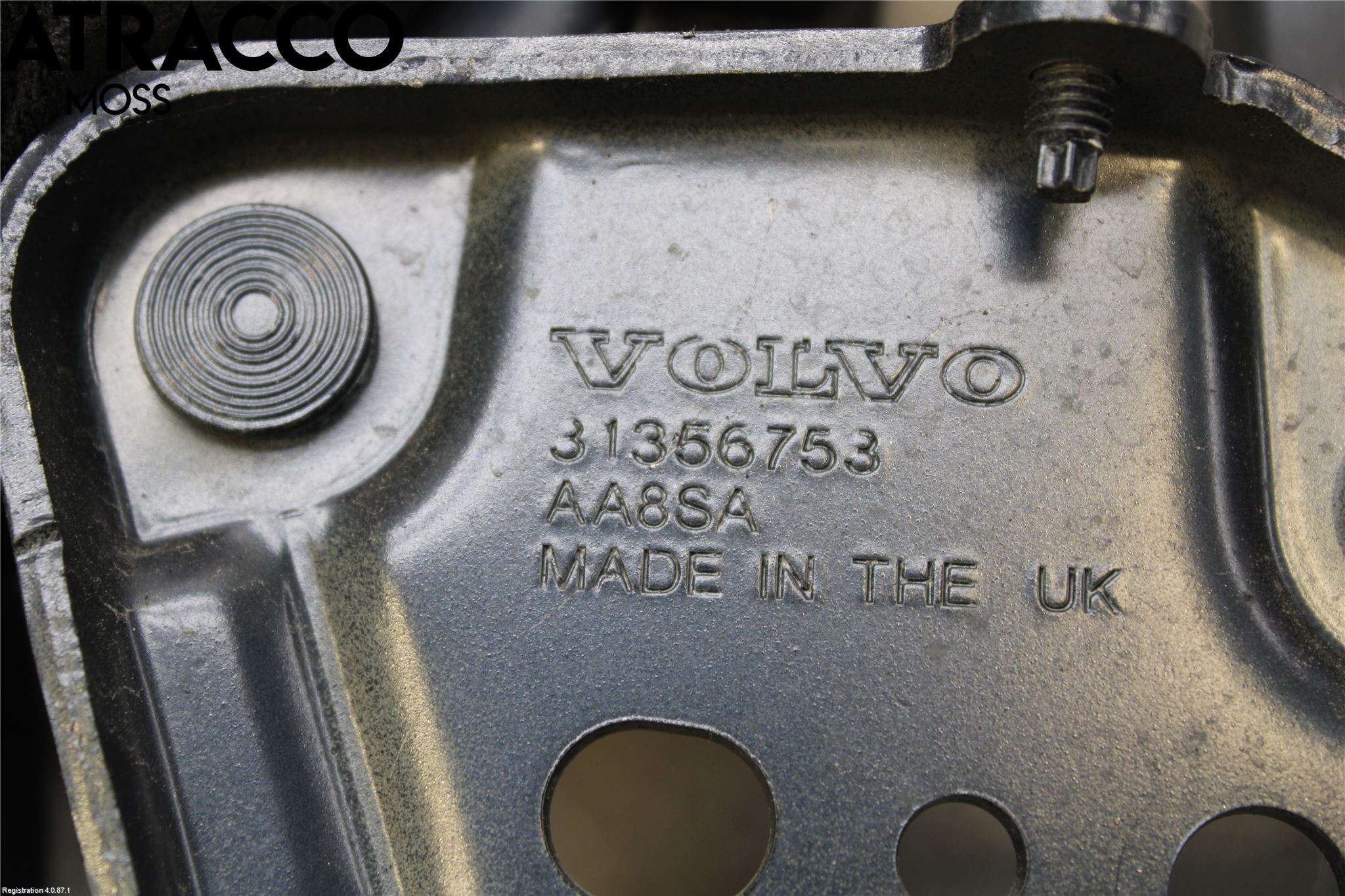 Volvo XC40/RECHARGE 18- Panser Hengsel - Hengsler