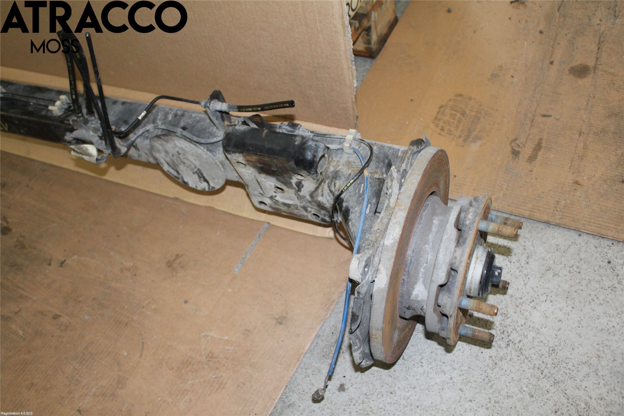 Ford TRANSIT SKÅP/BUSS 14-22 Bakaksel