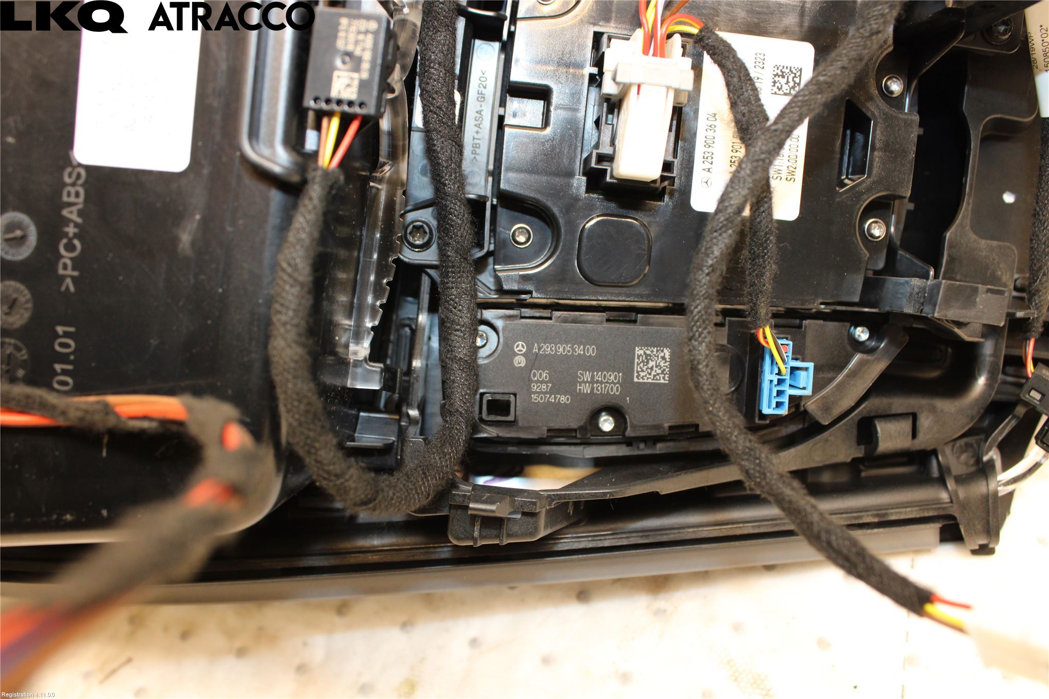 Mercedes-Benz MB EQC (N293) 20- Varme Ac Betjening-Display