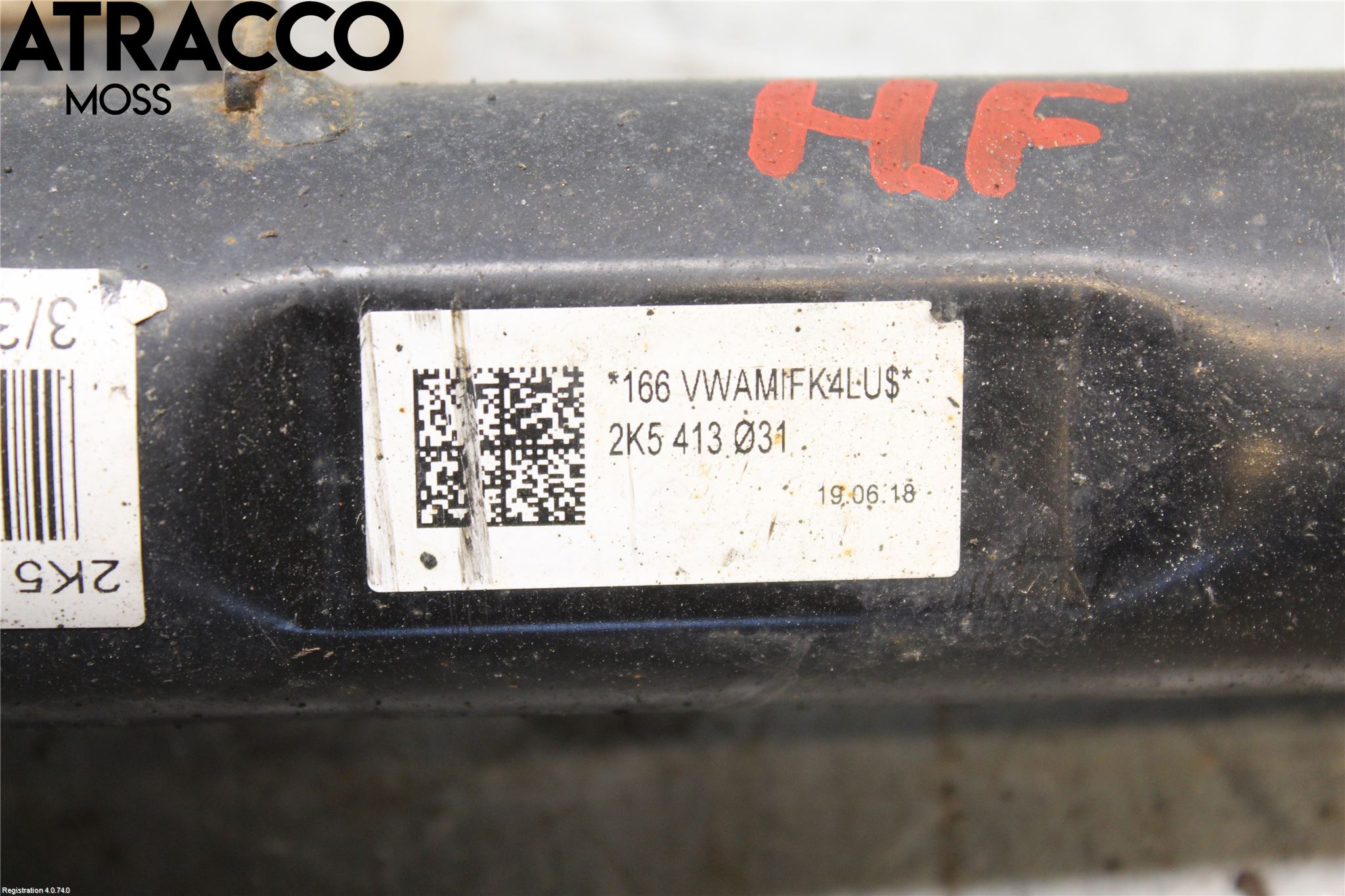 Volkswagen VW CADDY 16-20 Fjærbein Foran Høyre