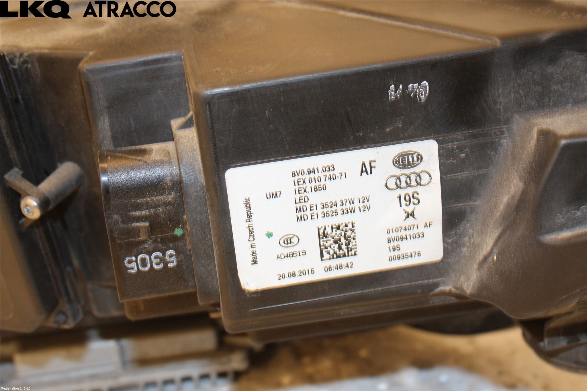 Audi A3/S3 8V 13-20 Frontlykt Venstre