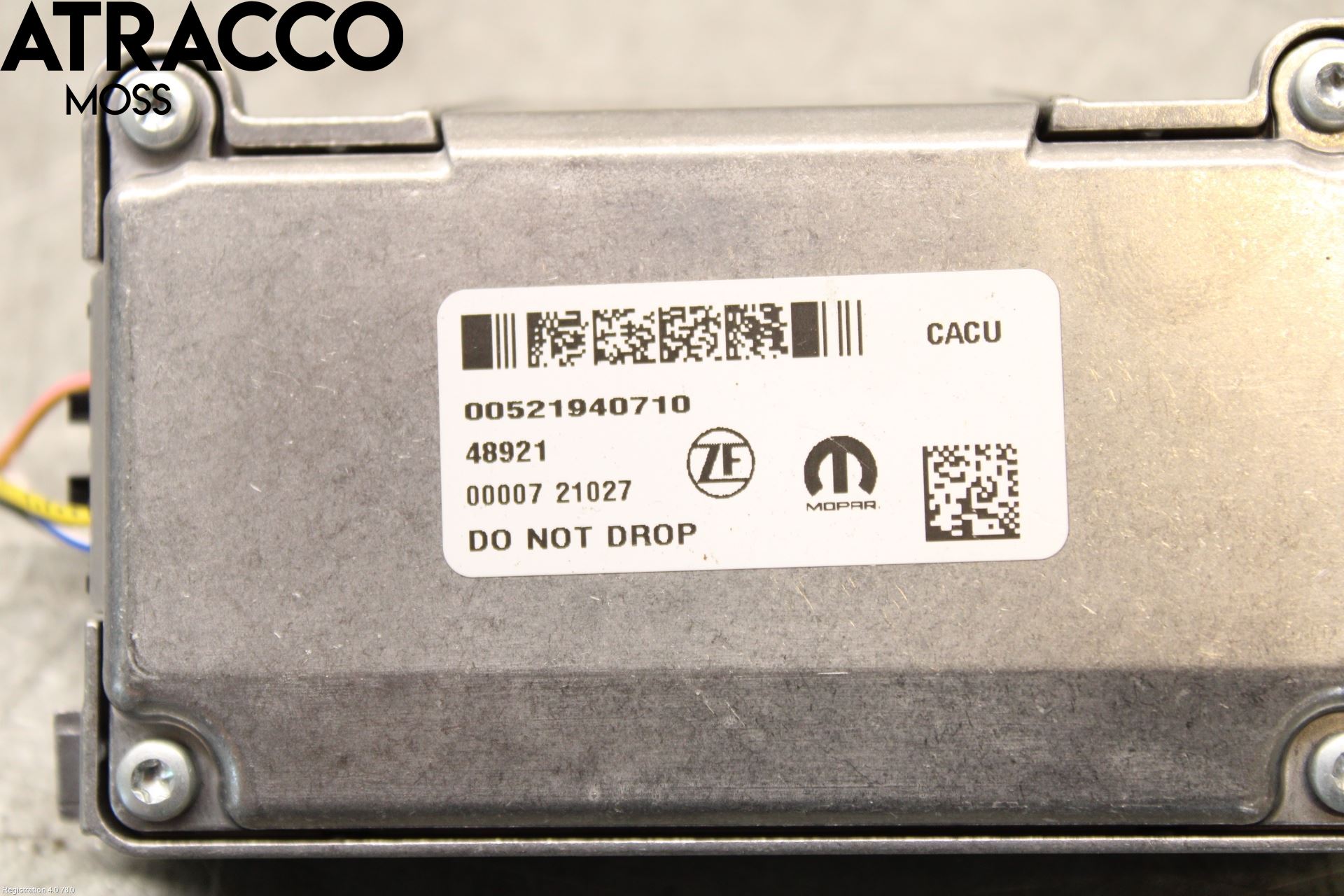 Fiat 500 07- Parkeringshjelp Kamera