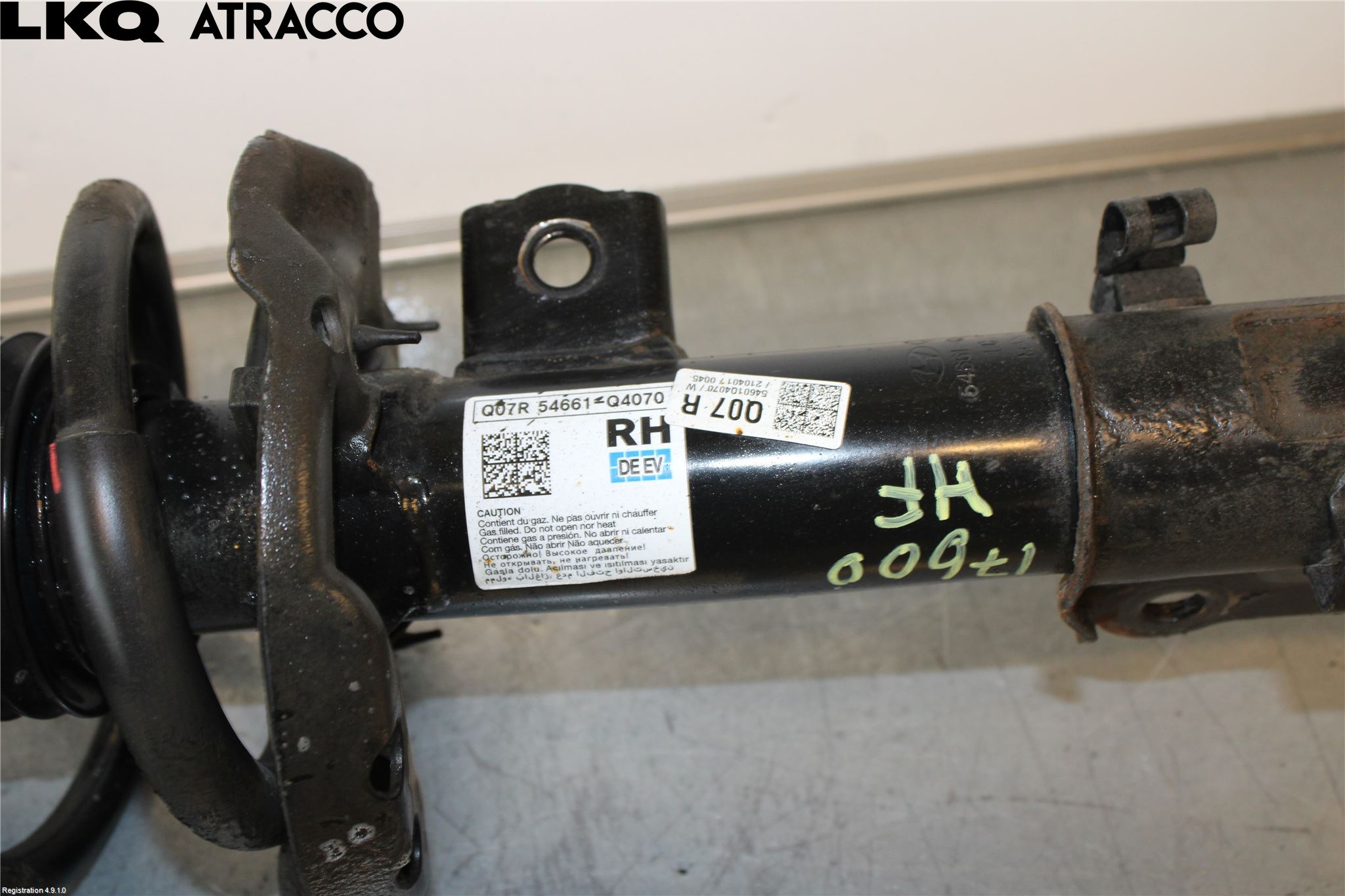 Kia NIRO (DE) 17-22 Fjærbein Foran Høyre