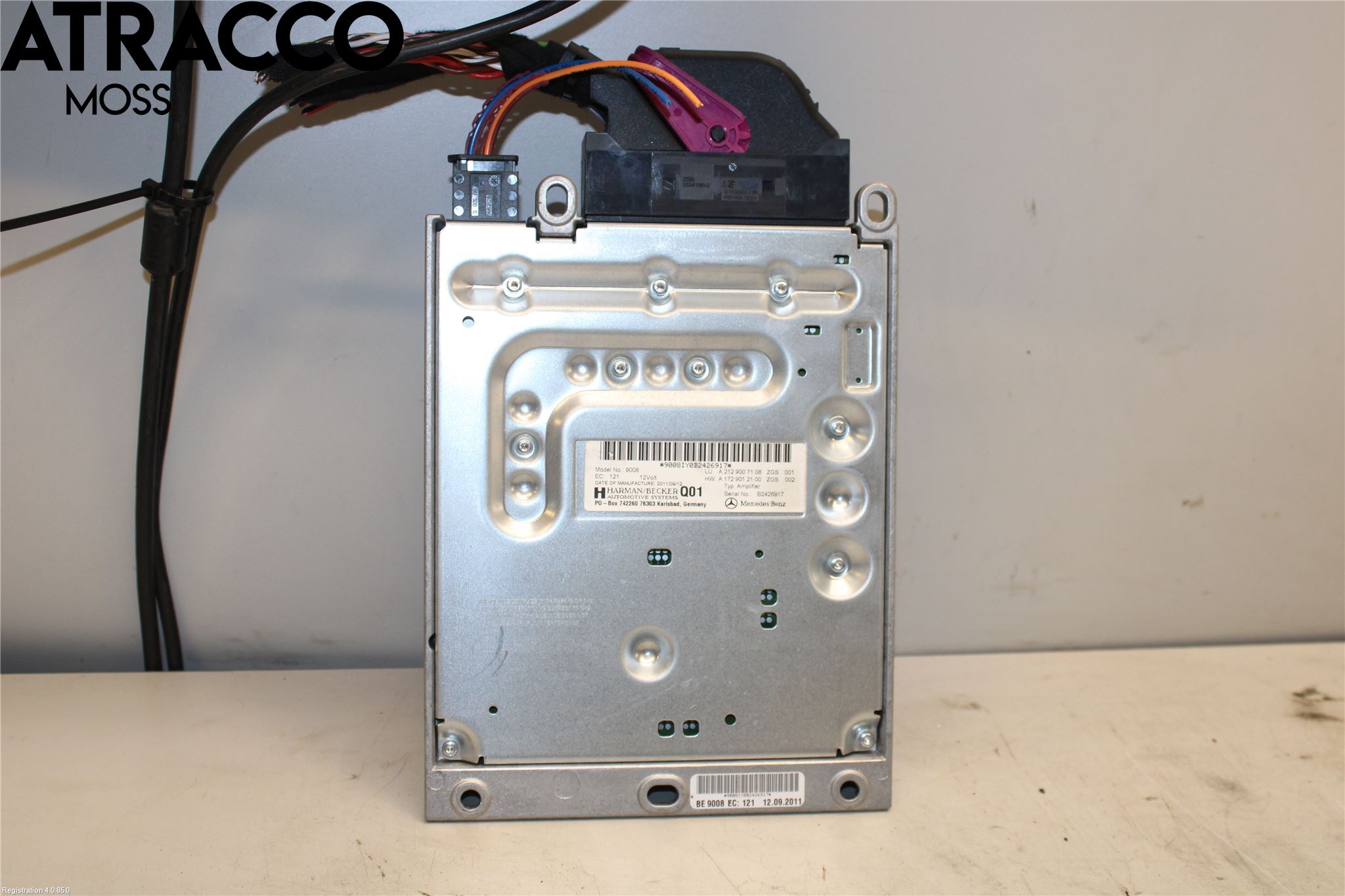 Mercedes-Benz MB E-KLASS (W212) 09-16 Stereo Forsterker