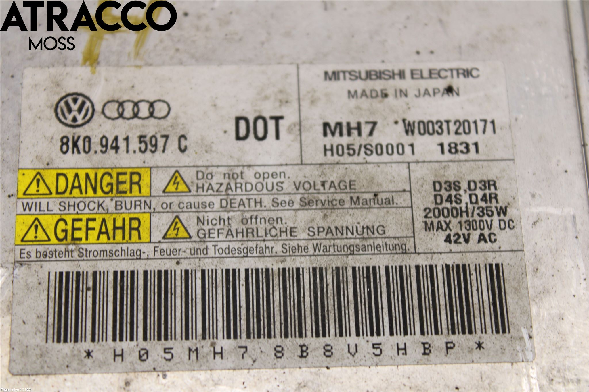 Audi A6/S6 4G 11-18 Styreenhet Xenon