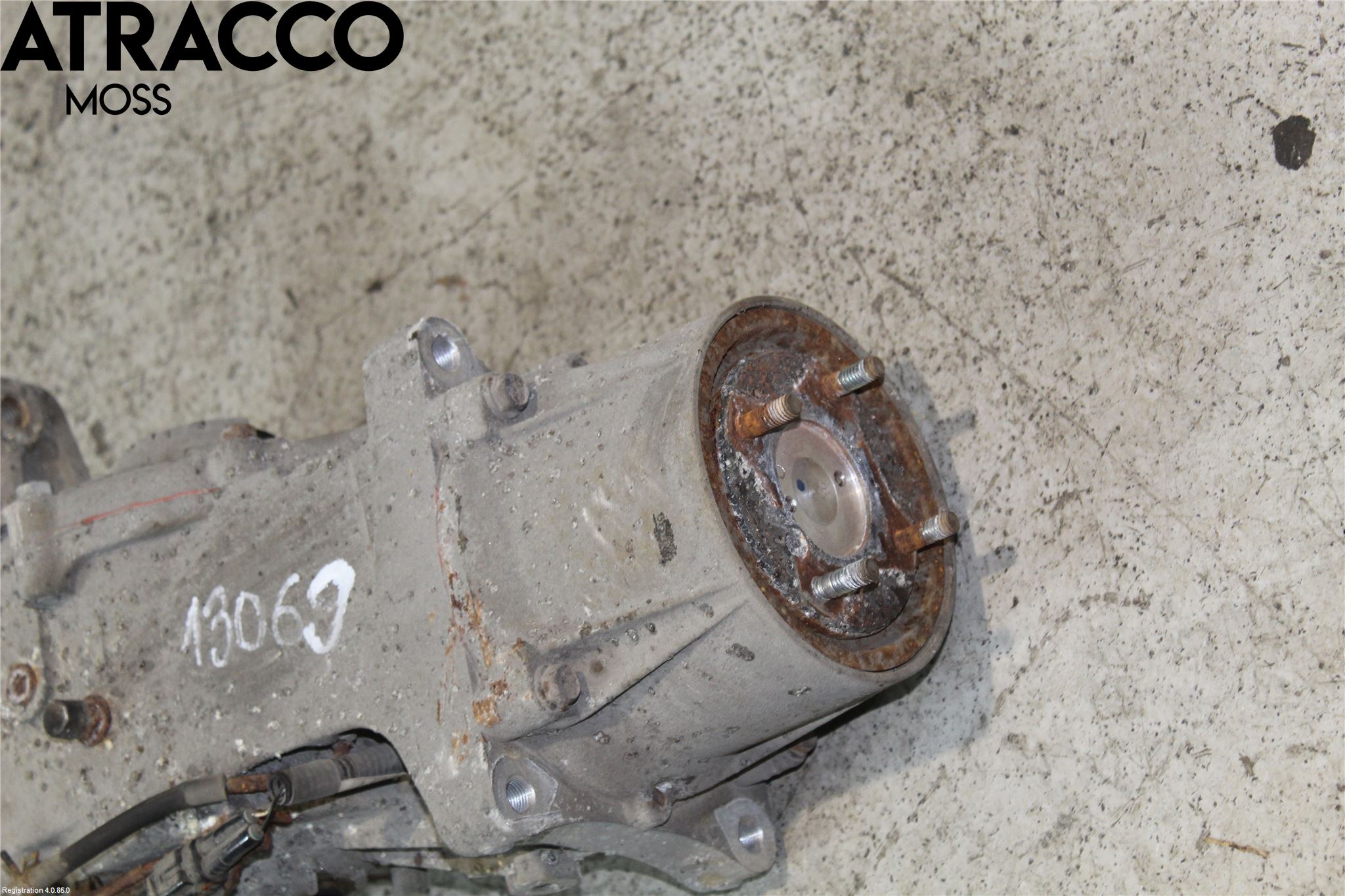 Toyota RAV 4 06-12 Bakaksel Kardang Bak -Diff