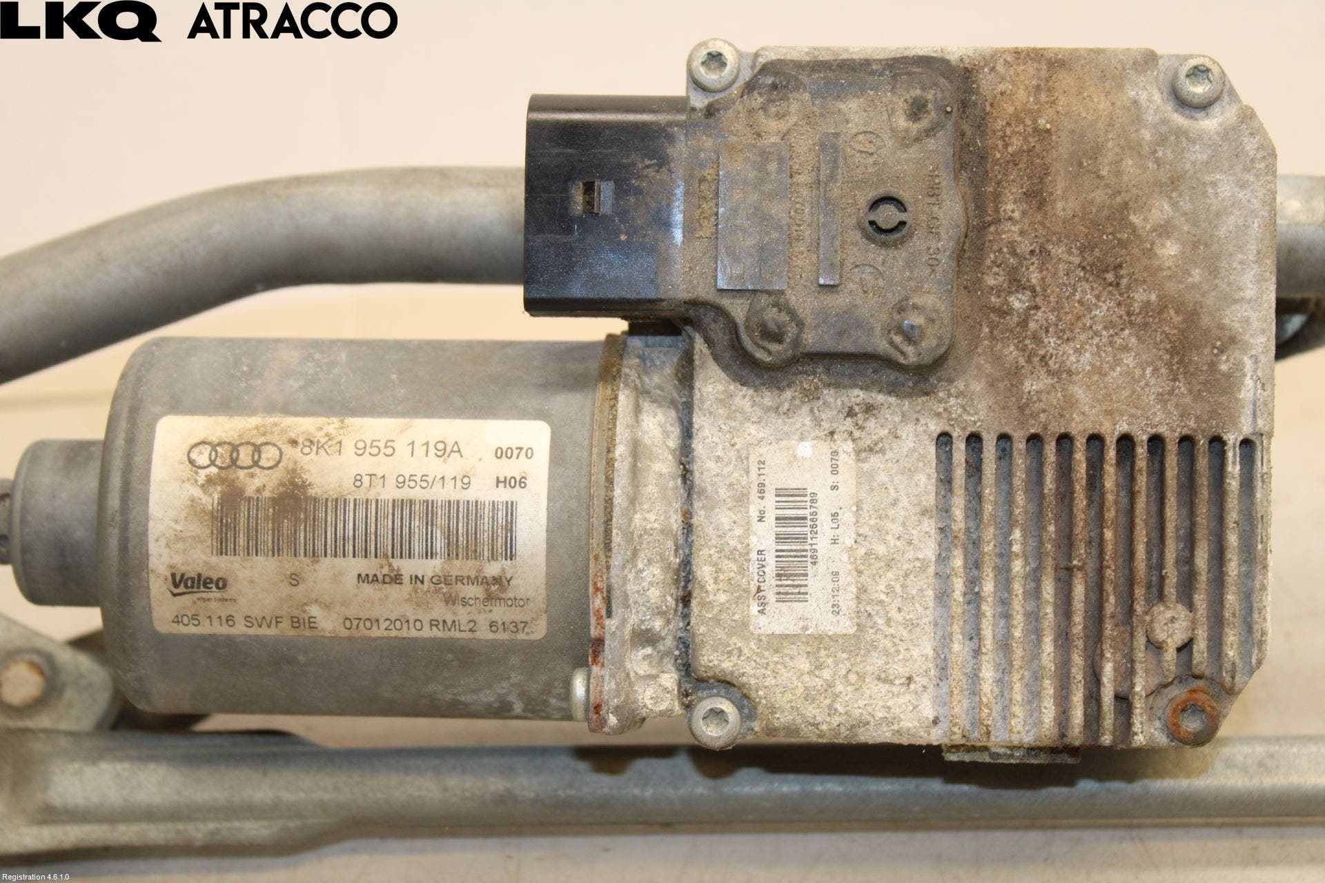 Audi A4/S4 08-11 Viskermotor Frontrute