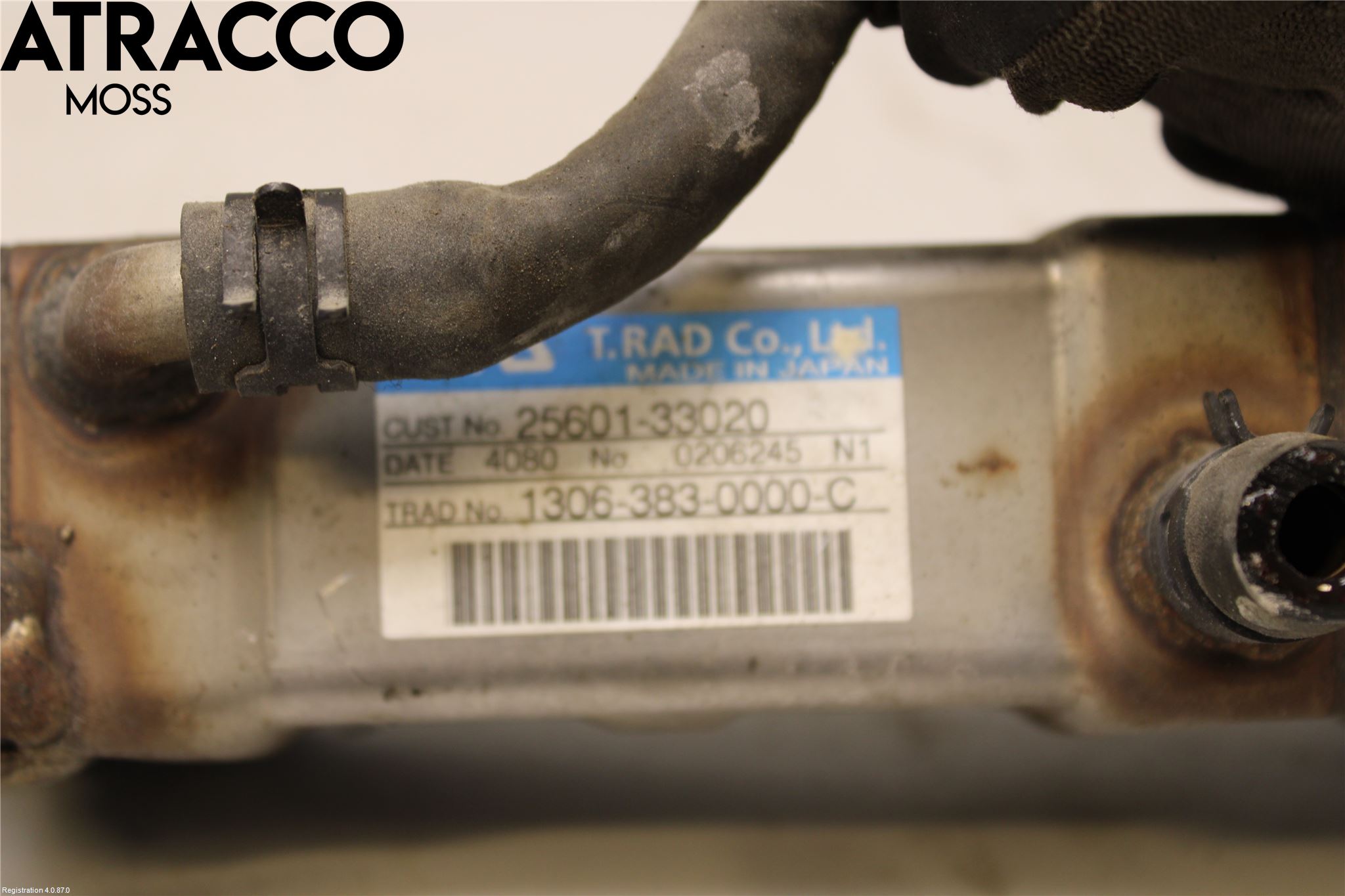 Toyota AURIS 10-12 Eksos Kjøler