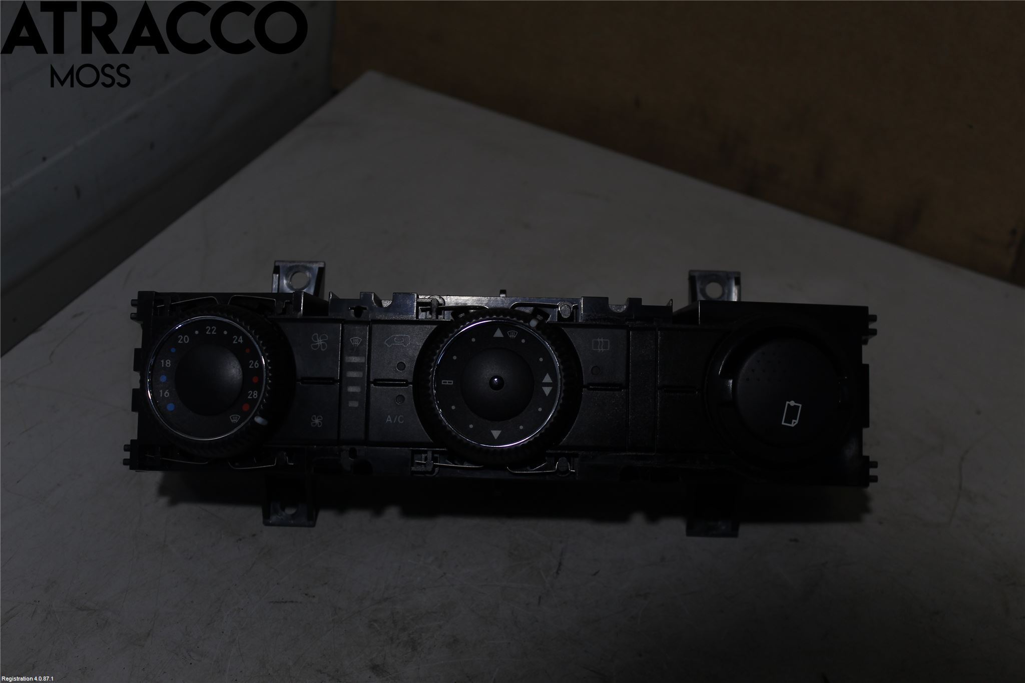Mercedes-Benz MB SPRINTER (W906) 06-18 Varmeapparat Panel(Regulering)