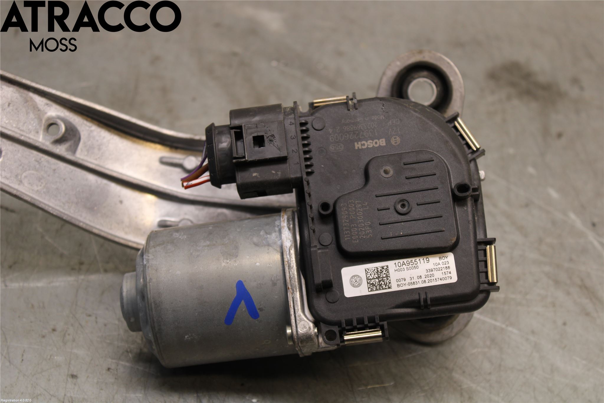 Volkswagen VW ID.3 21- Viskermotor Frontrute