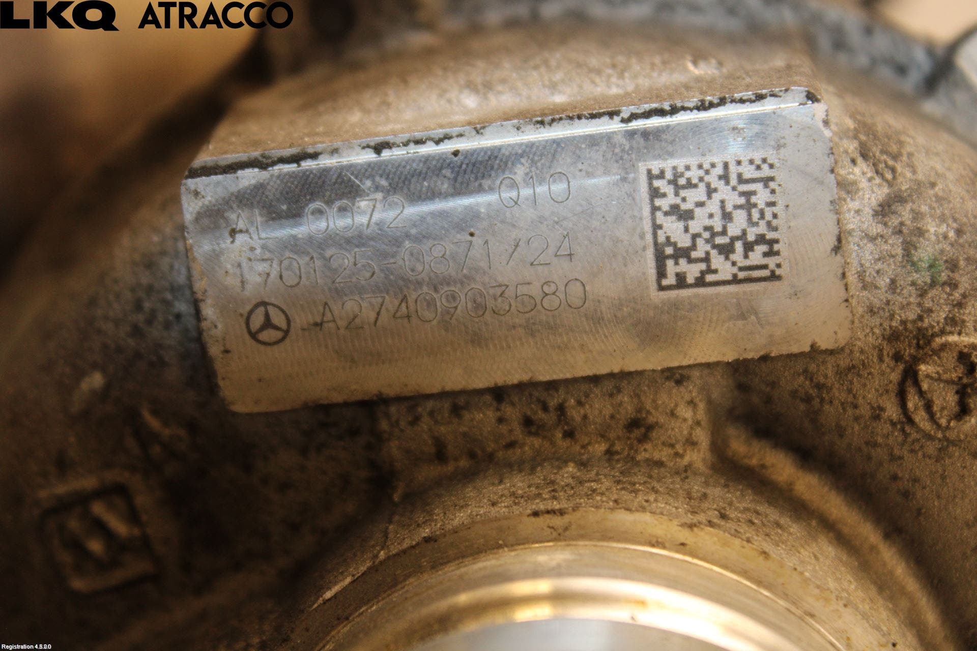 Mercedes-Benz MB C-KLASS (W205) 14-21 Turboaggregat