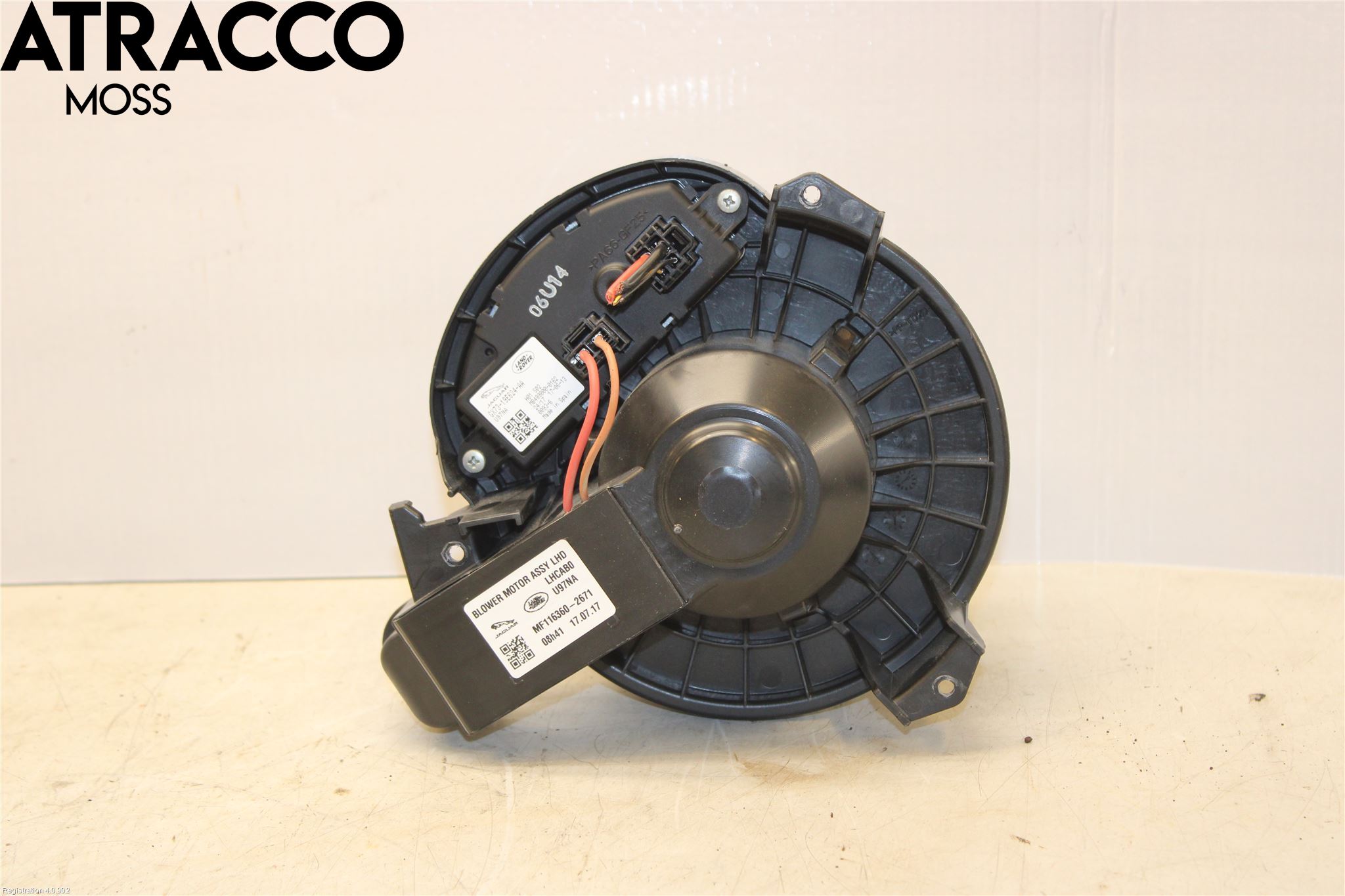 Jaguar F-PACE Varmeapparat Viftemotor