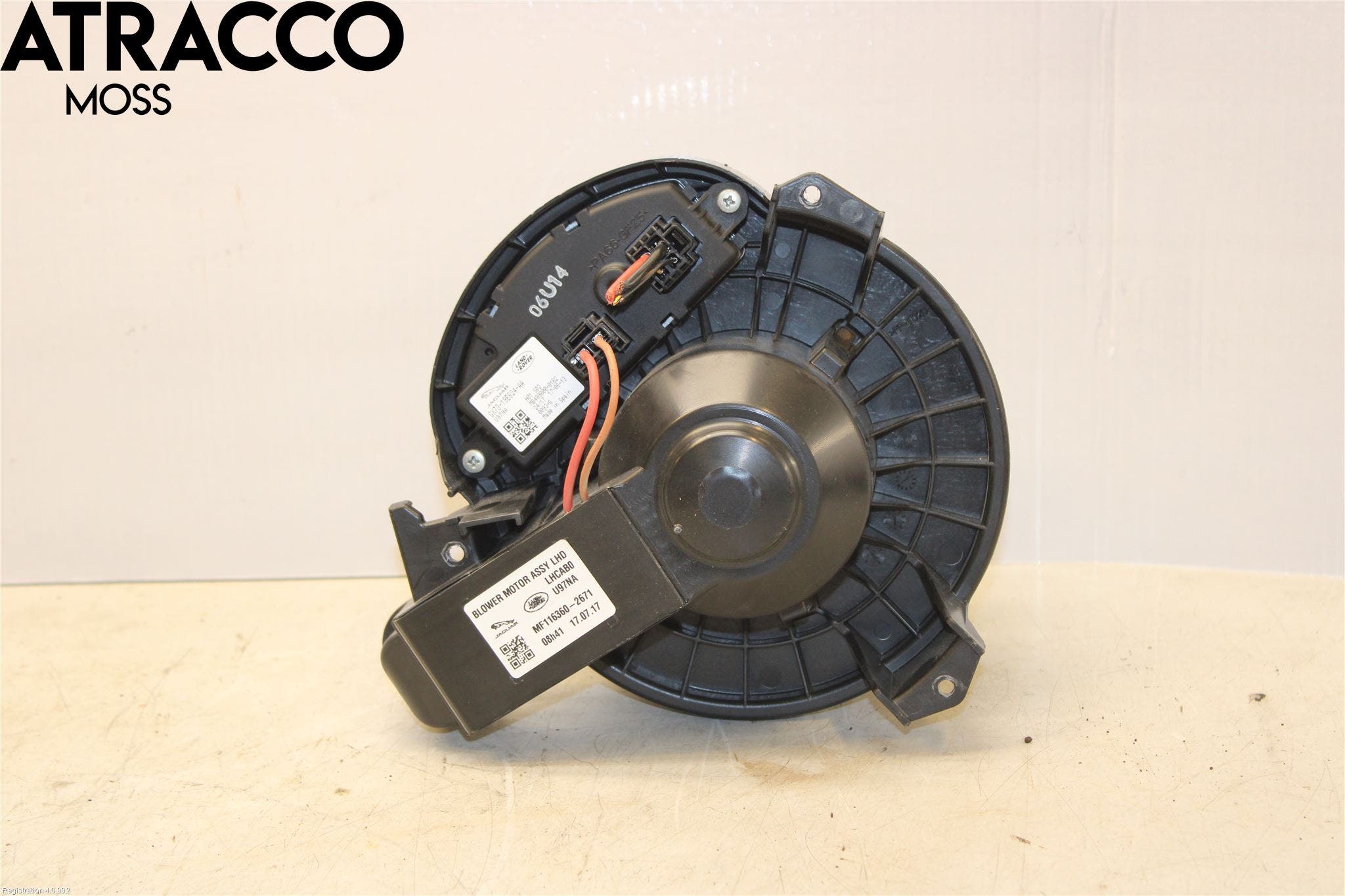 Jaguar F-PACE Varmeapparat Viftemotor