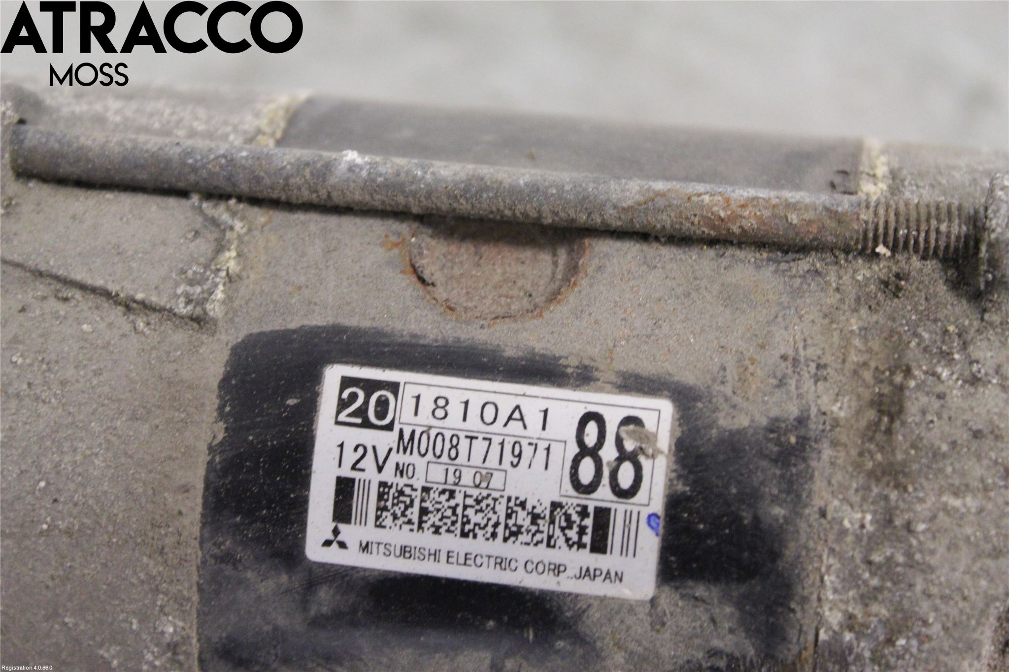 Mitsubishi ASX 10-22 Startmotor Diesel