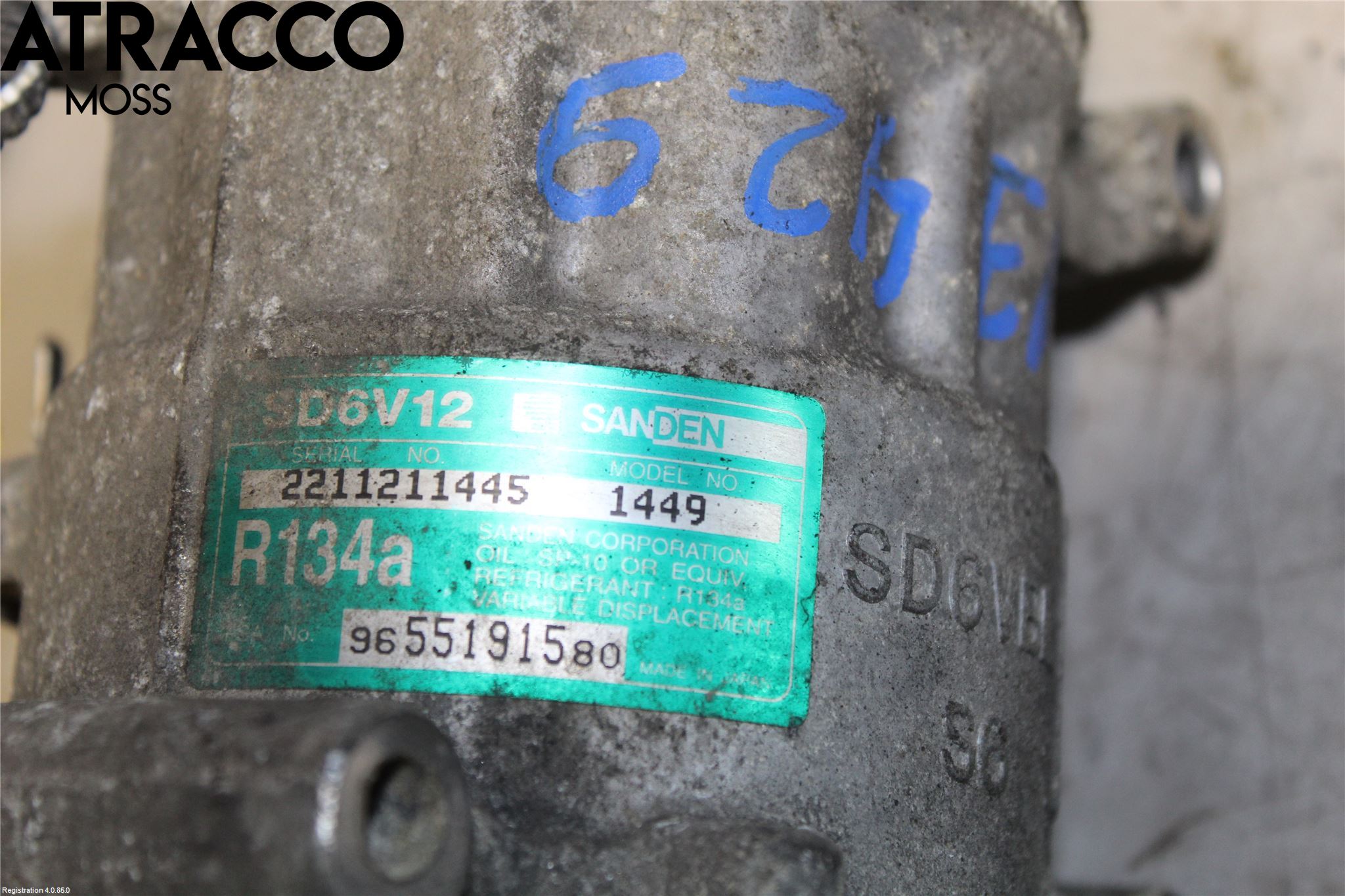 Peugeot 307     01-05 Varme Ac Kompressor