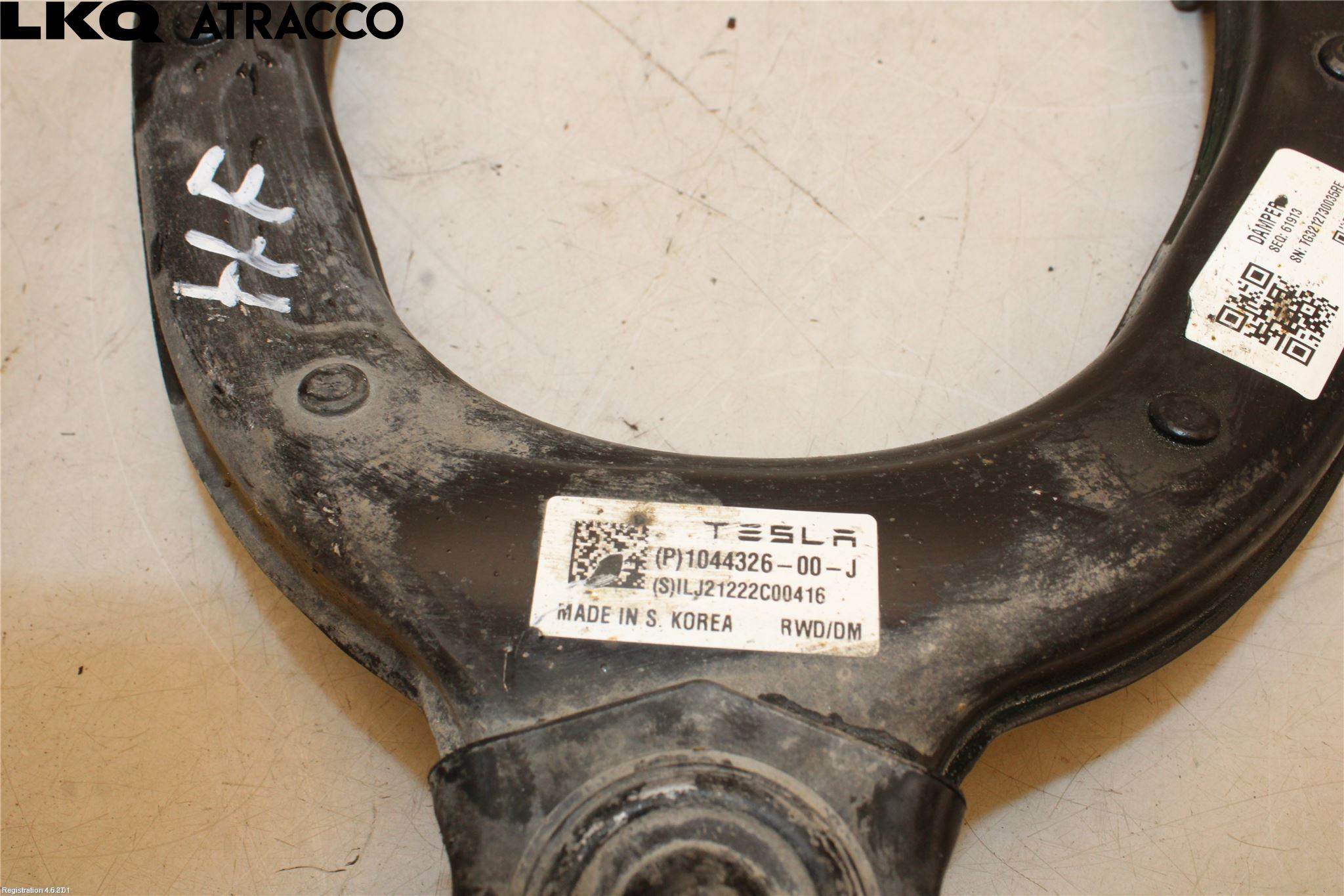 Tesla MODEL 3 17- Bærearm Foran Høyre Øvre