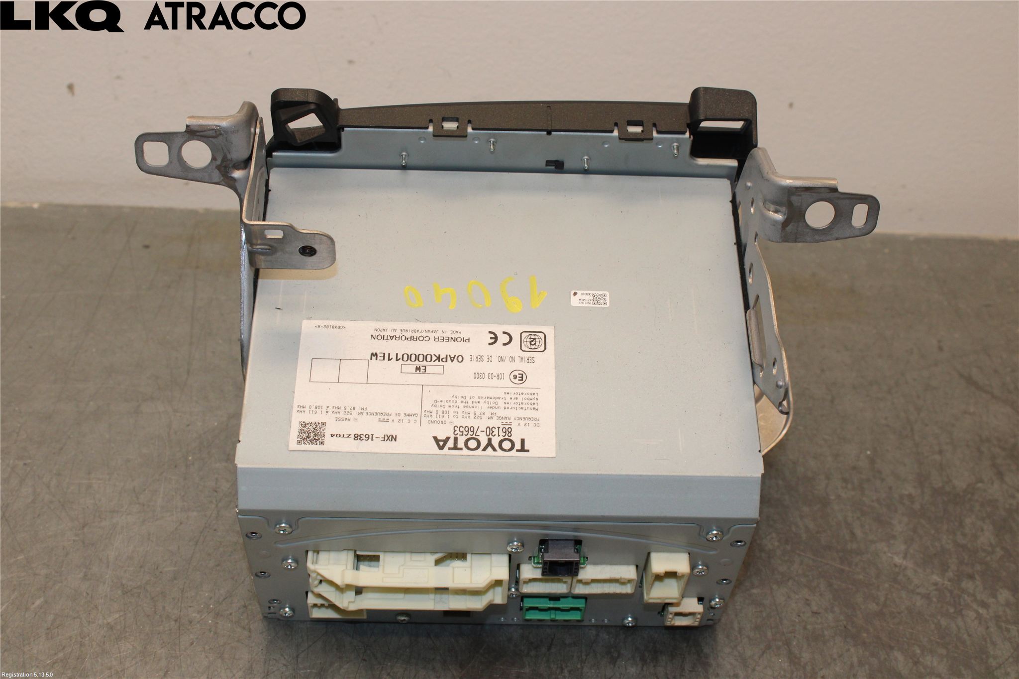 Lexus CT 200h Stereo Radio